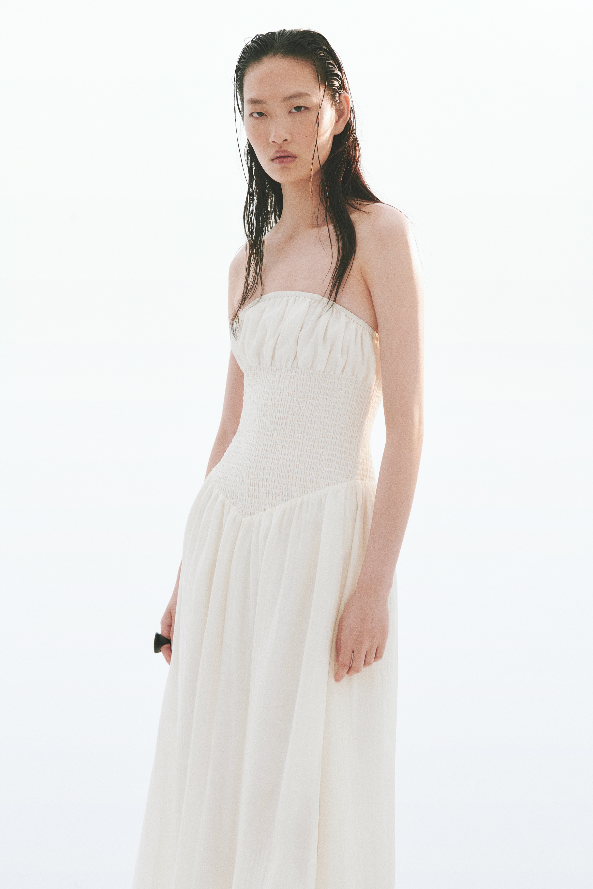 navy blue white dress STAUD, Sirani in White, Size 16 Homemade Ranch Dressing (without maternity maxis Color:Beige & Pink Ribbons summer outings