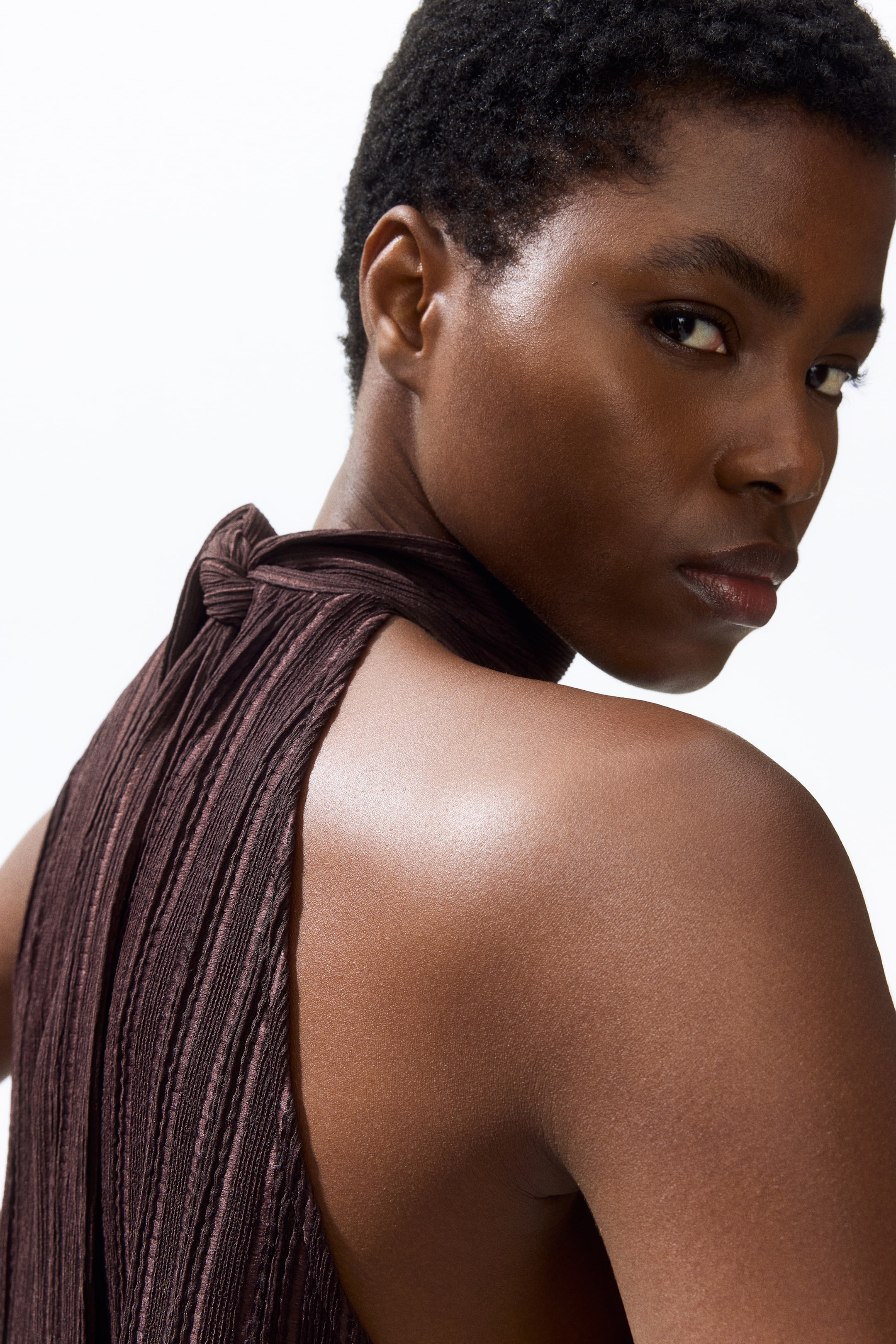 Textured Jersey Top