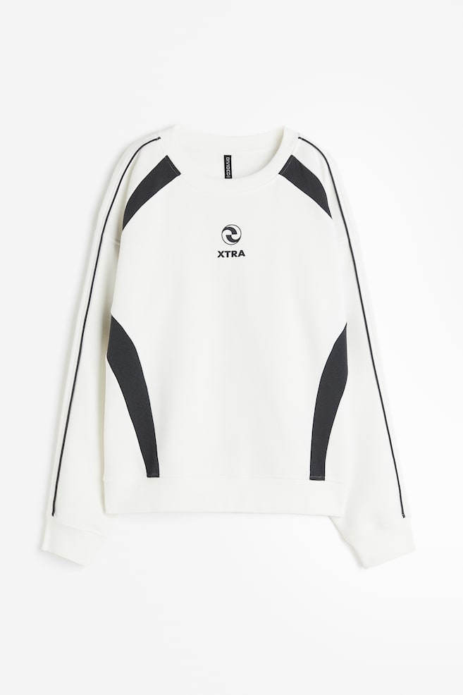 Motif-detail sweatshirt - White/Xtra/White/Club Society/Dark grey/Primrose Hill/Black/NYC Sports/dc - 2