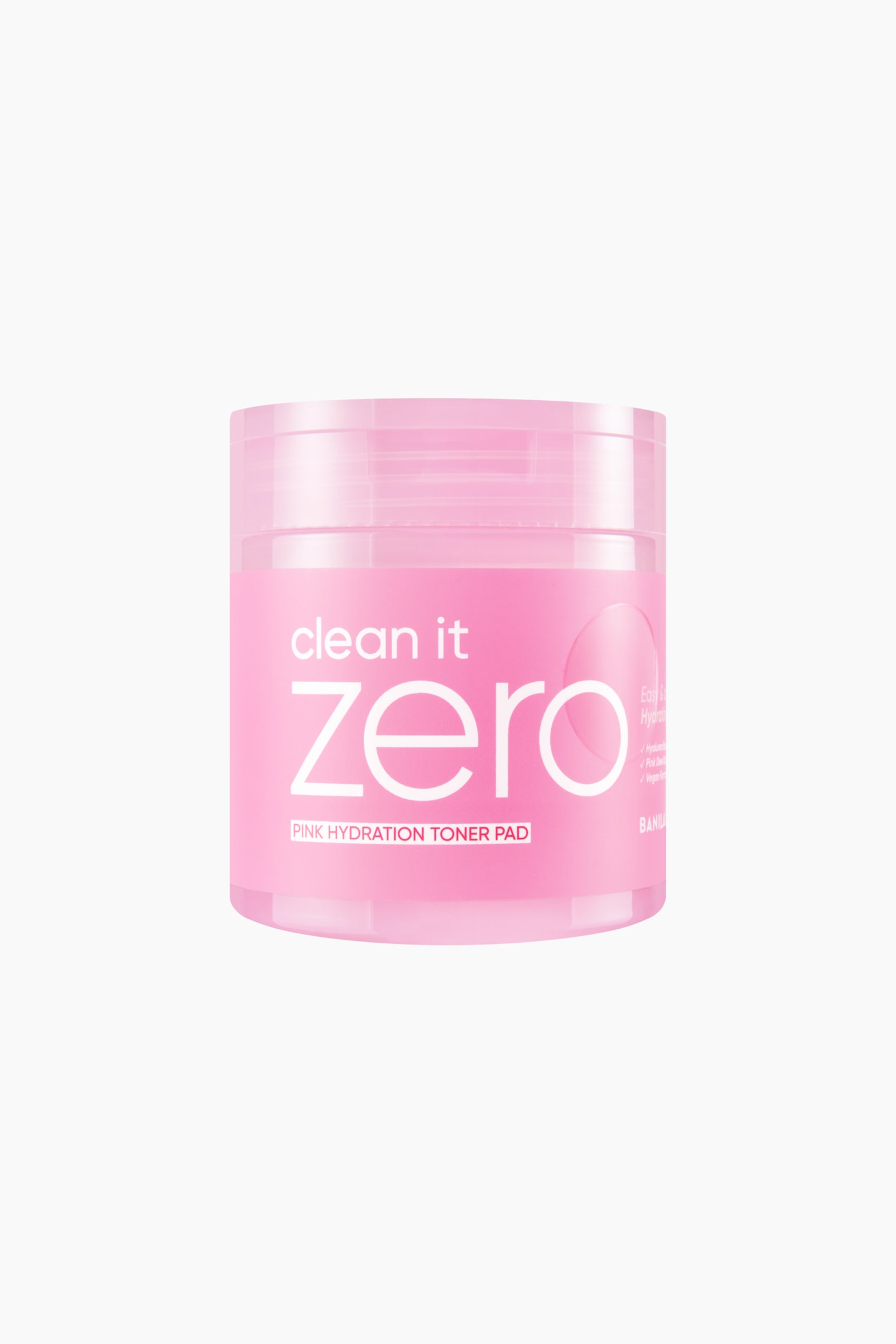 Clean It Zero Pink Hydration Toner Pads - Lyserød - 1