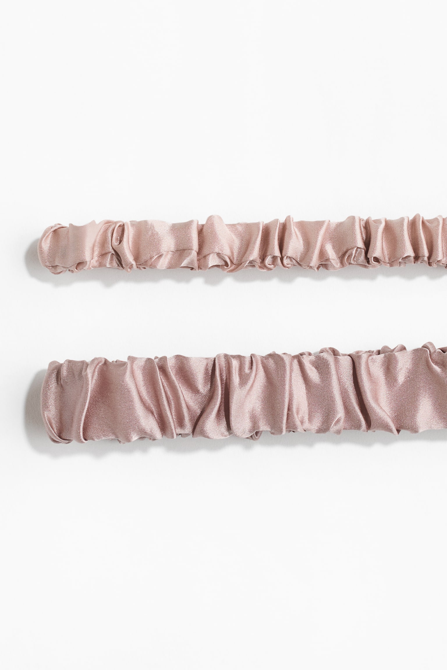 2-pack silk hairbands - 2