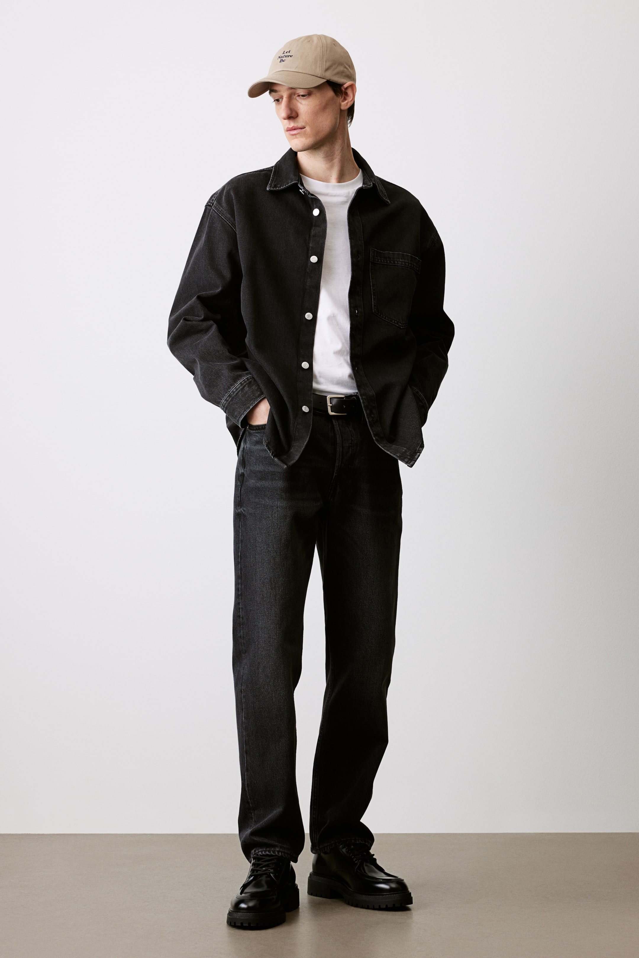 Regular Fit Denim Overshirt