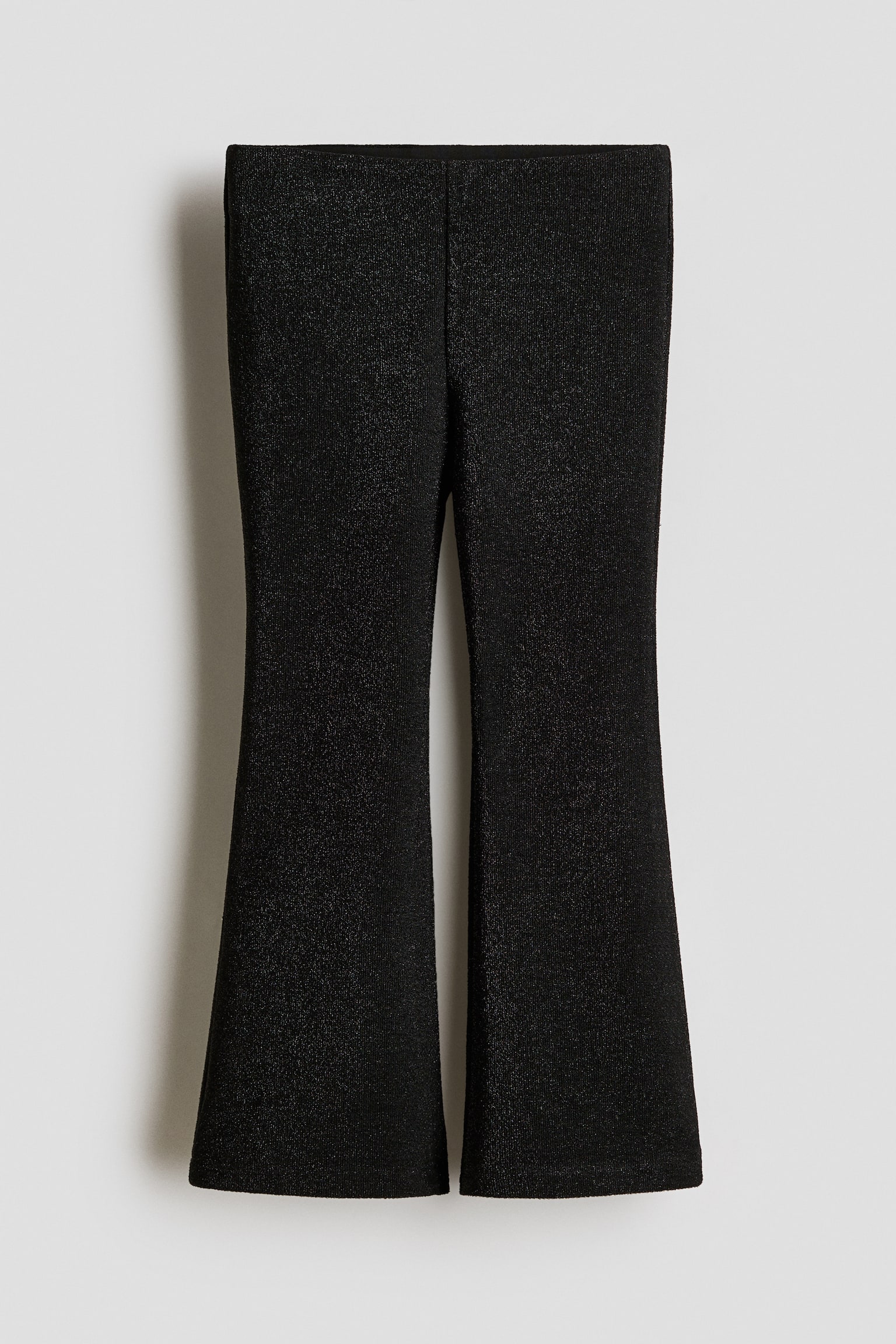 Flared Ponte di Roma leggings - Sort/Glitrende/Sort/Lilla/Marineblå/Mørk beige/Rosa/Glitrende