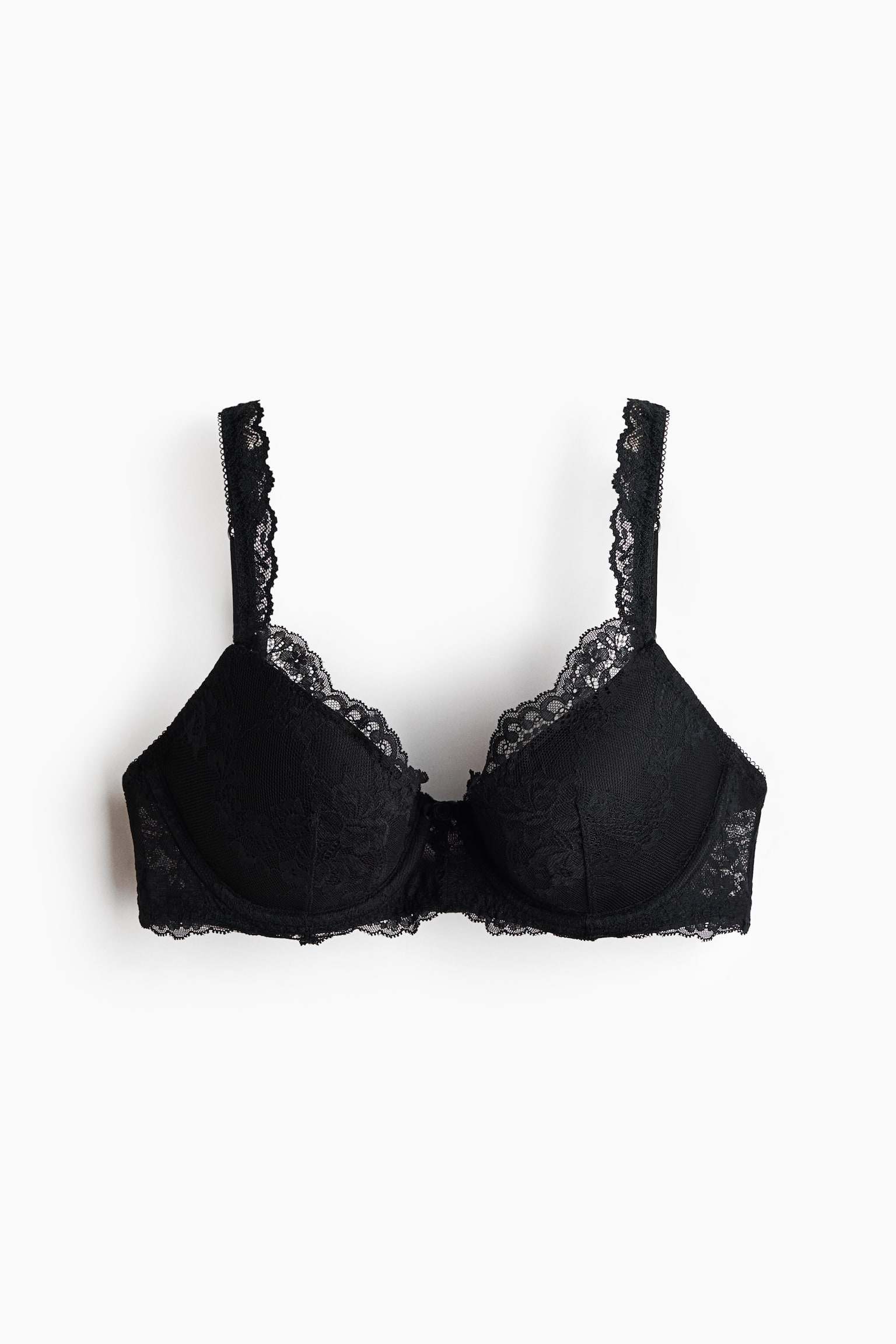 Lace push-up bra - 1