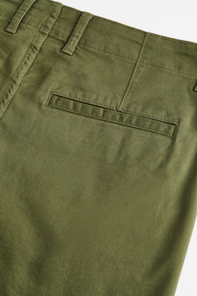Shorts modello chinos Regular Fit - Verde kaki/Nero/Beige/Blu scuro/dc - 2