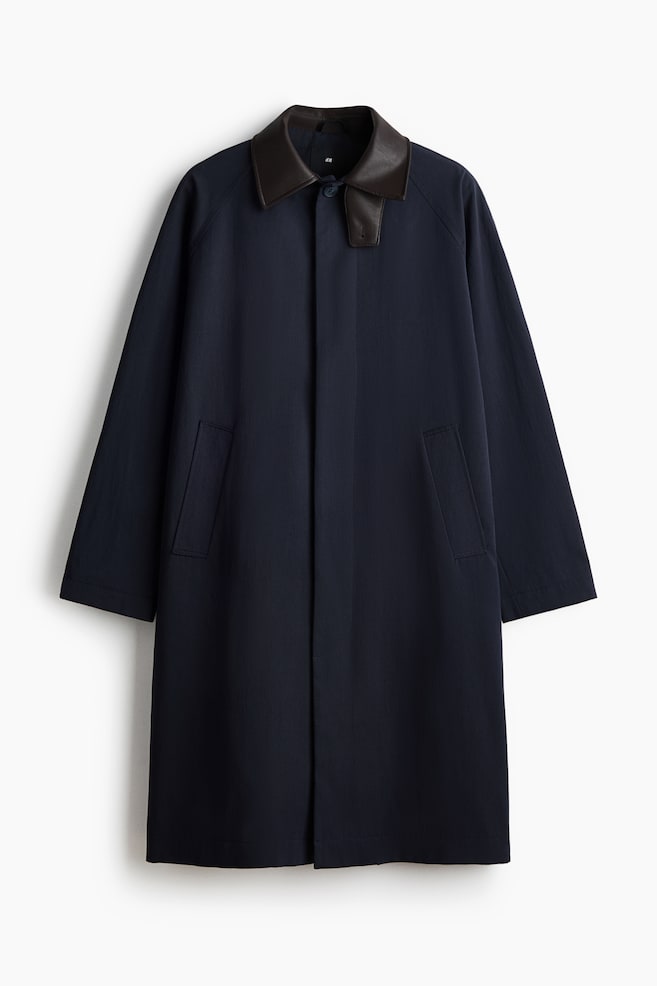Overcoat - Navy blue - 1