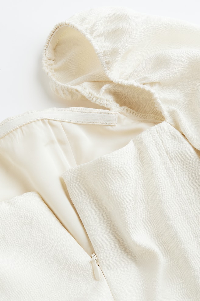 Peplum blouse - Natural white - 6