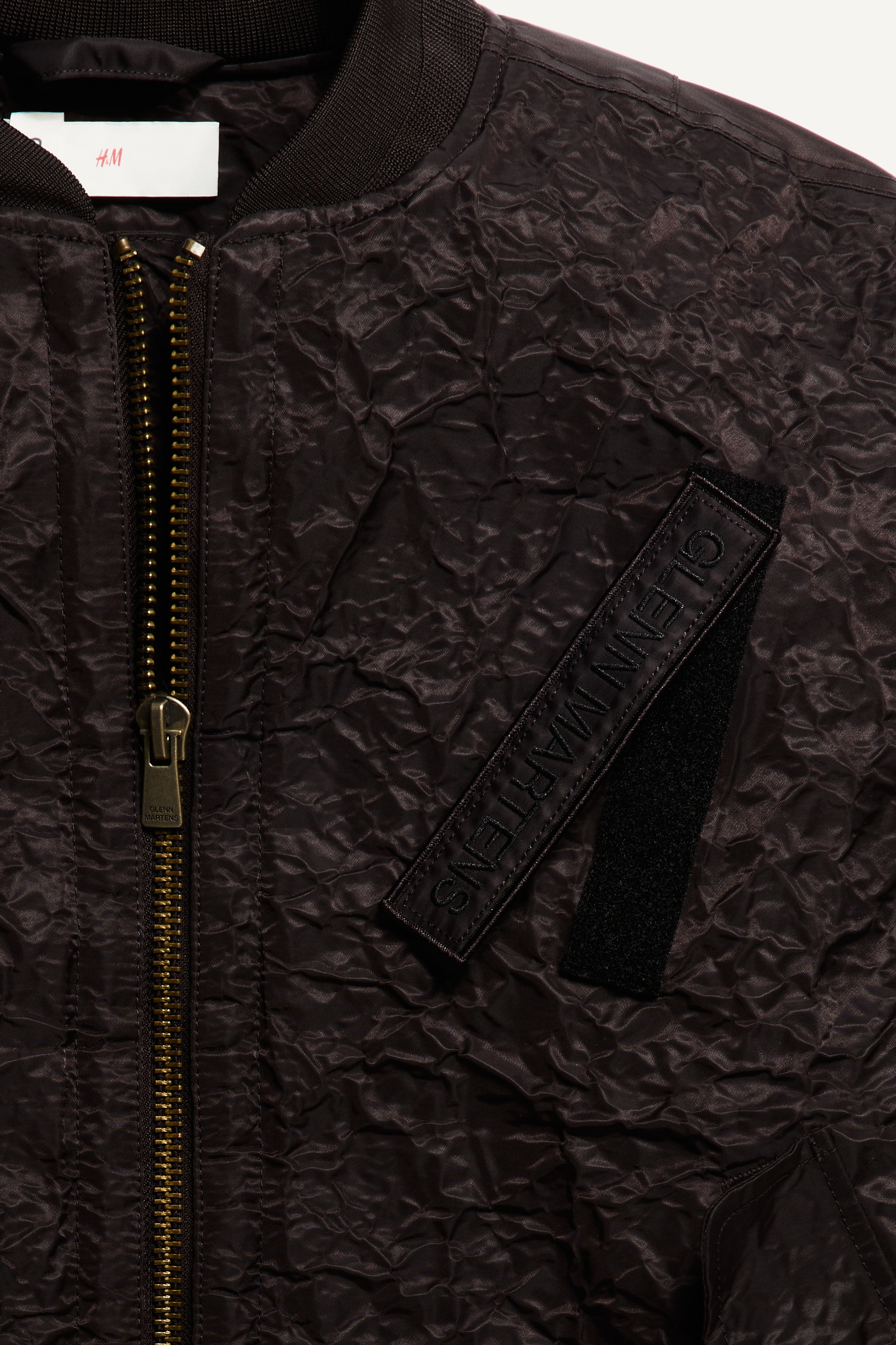 グレンマーティンスGlennMartens ×フォイルフライトジャケットS グレンマーティンス フォイルフライトジャケット S フォイルフライト