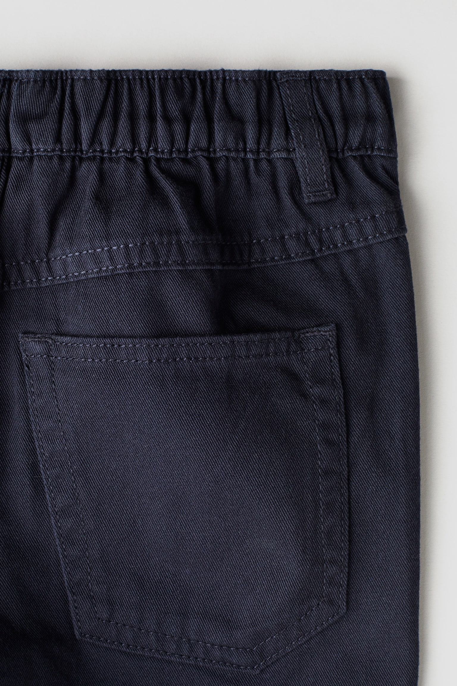 Relaxed Tapered Fit Pants - Dark blue/Beige/Dusty blue - 2