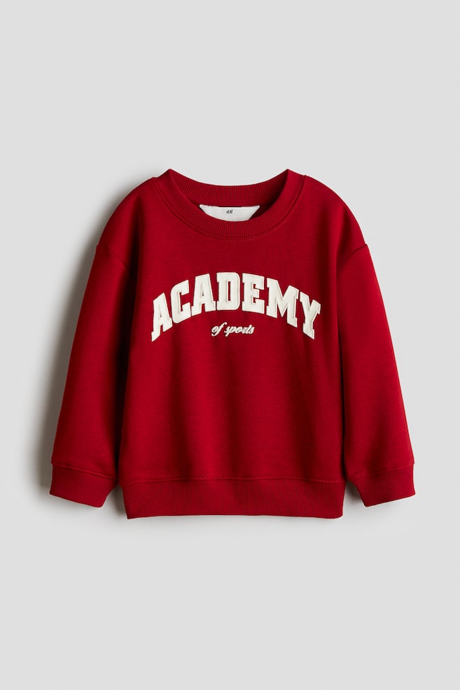 Sweatshirt - Rot/Academy of Sports/Dunkelgrau/Zuckerstange/Hellblau/Together/Gelb/Load Of Fun/Taupe/Busse/Blau/Stegosaurus/Graumeliert/Walross/Dunkelgrau/Fledermäuse/Hellgraumeliert/Sports/Blau/Autos - 1