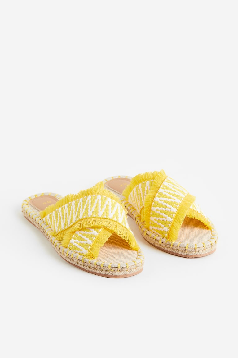 Espadrille-slippers