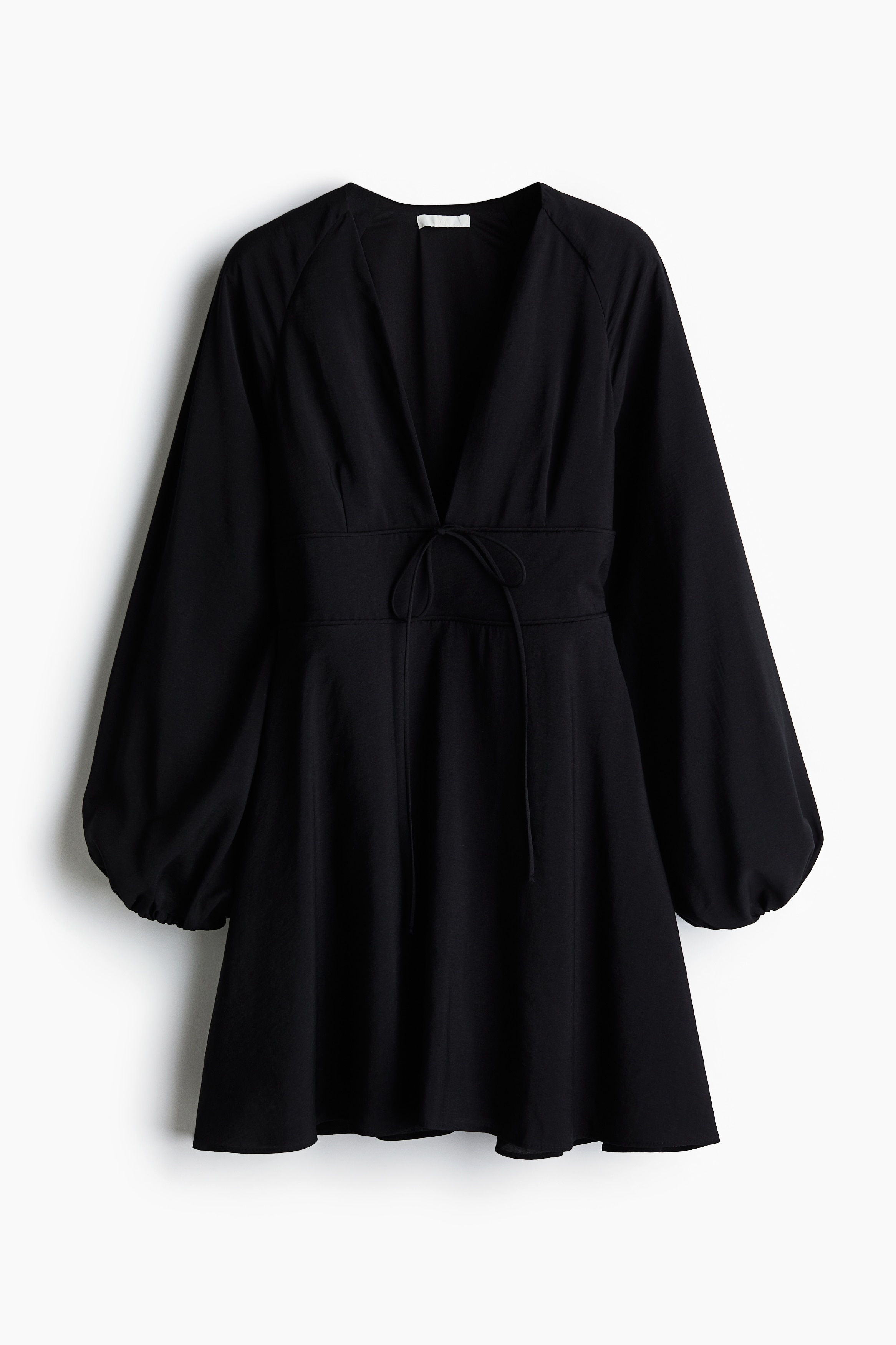 H & M - Vネックワンピース - ブラック H & M - Vネックワンピース - ブラック