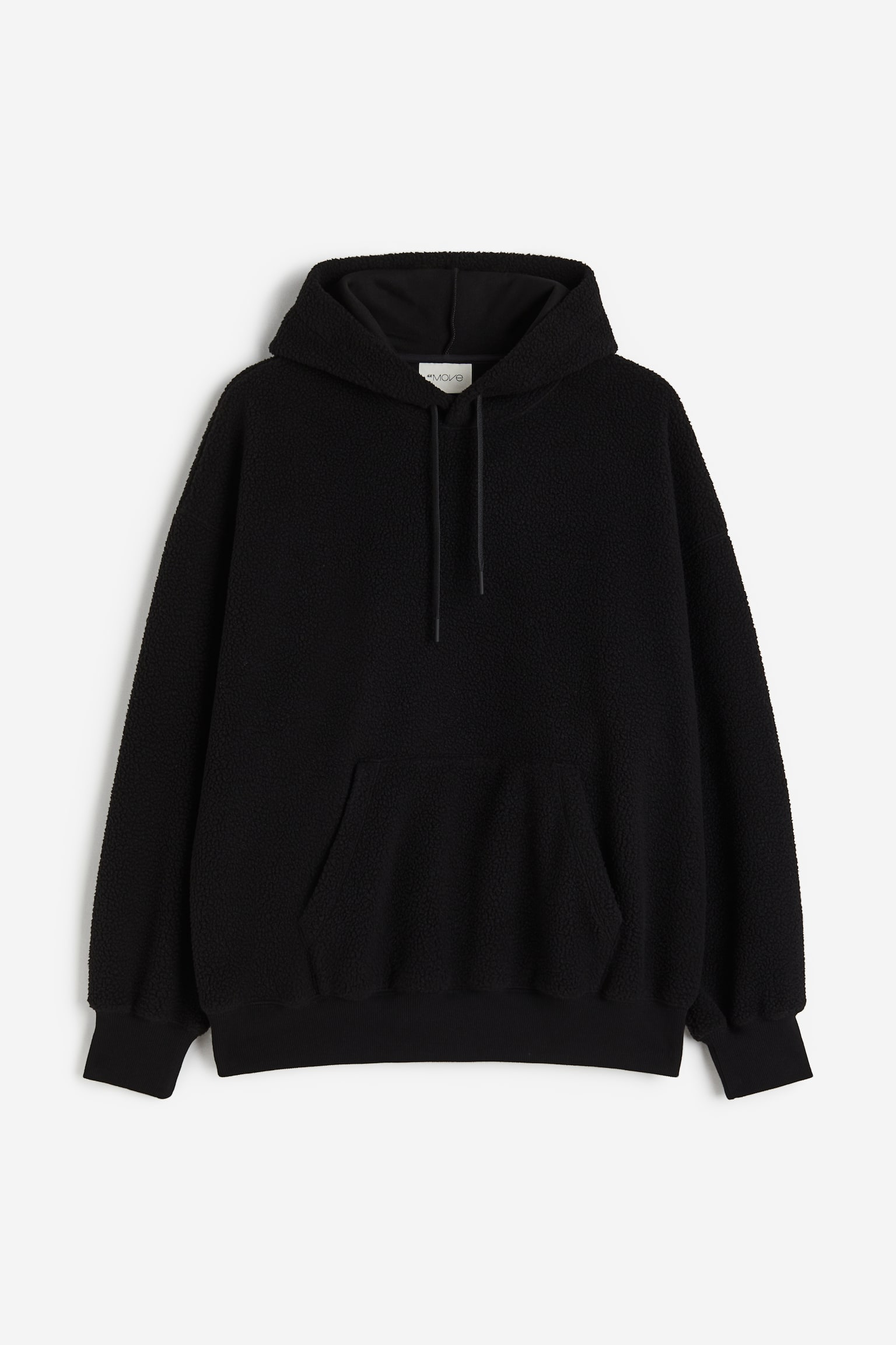 Activewear Hoodie In DryMove™ - Black/Brown - 1