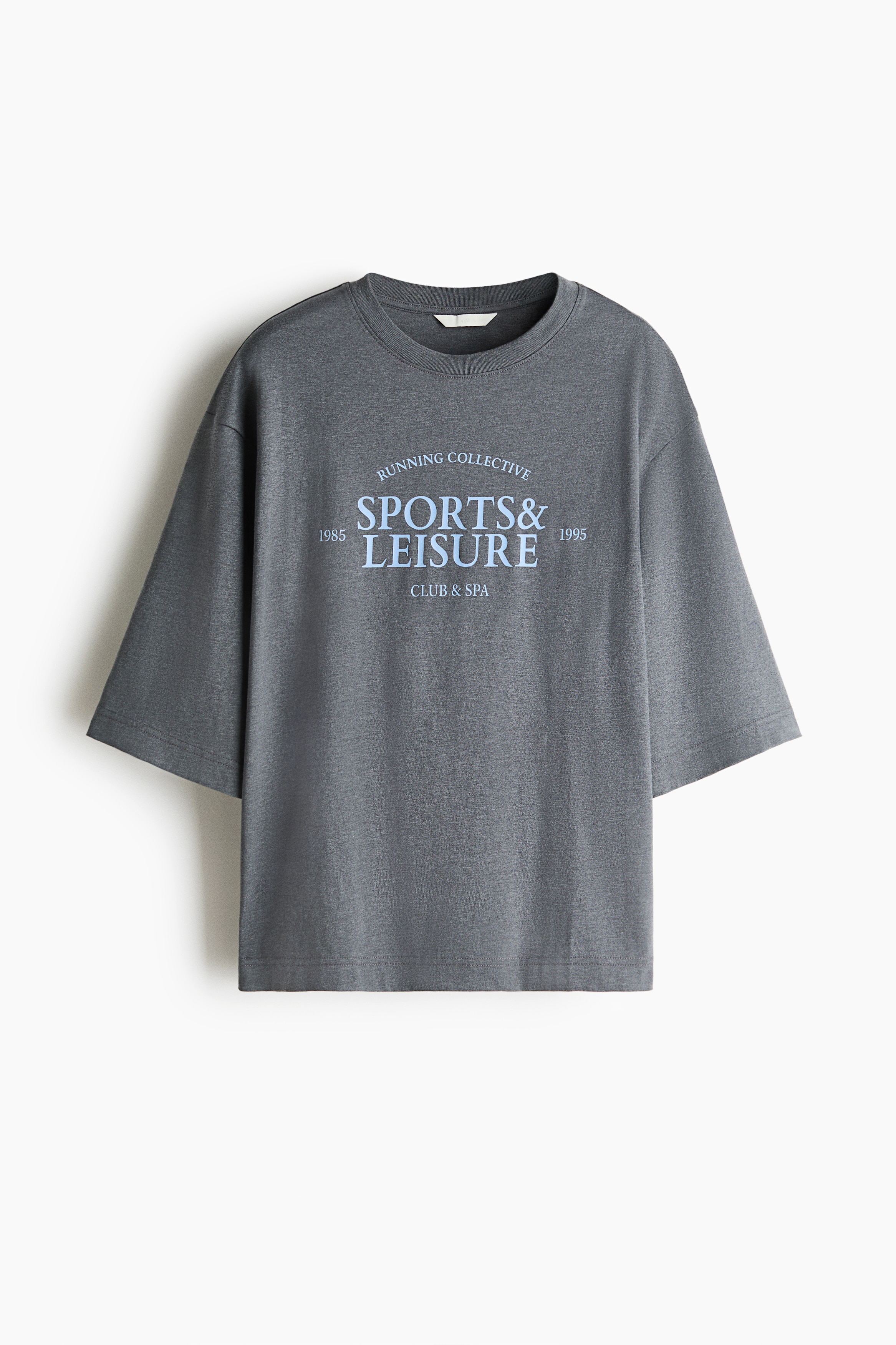 Print Tee - Grey/Sports & Leisure/Black/NYC