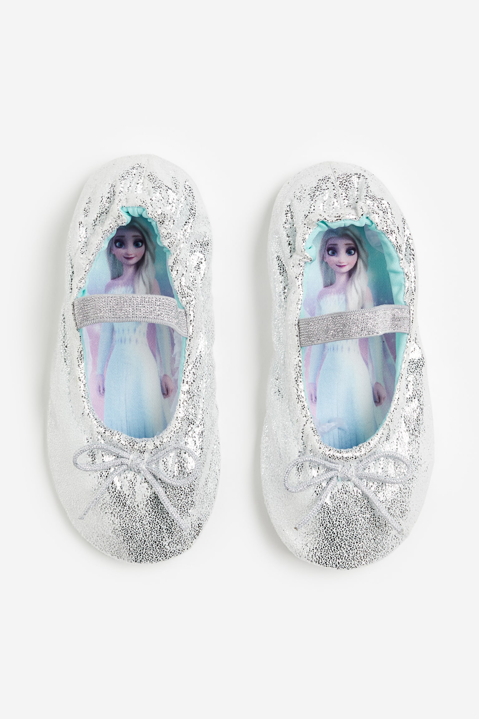 Shimmering ballet shoes - Silver-coloured/Frozen/Silver-coloured/Frozen - 1