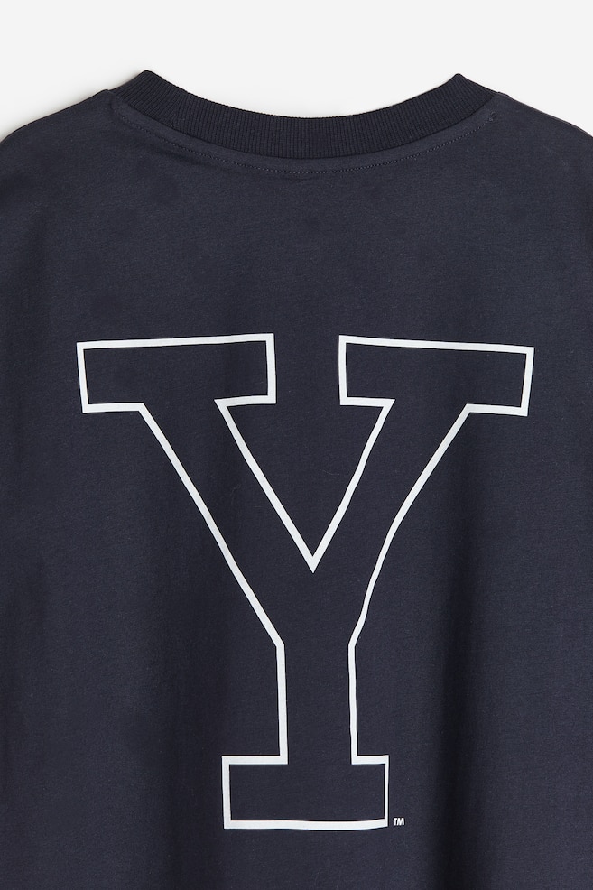 Oversized T-shirt med tryck - Marinblå/Yale/Svart/Formula 1/Ljusrosa/Musse Pigg/Svart/The Who/dc/dc/dc/dc/dc/dc - 3