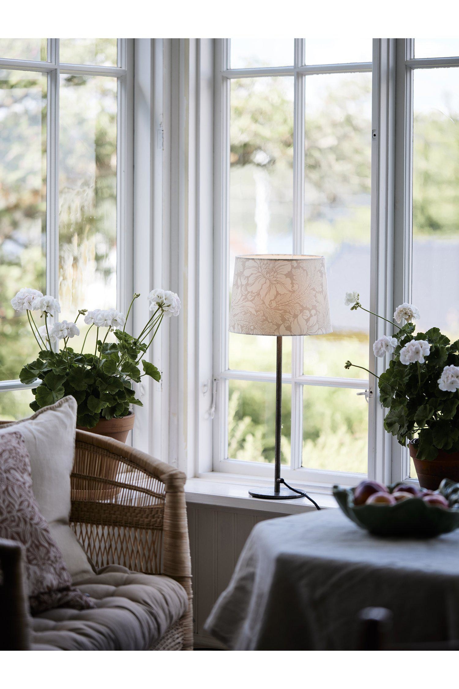 Fod Bordlampe 58cm - Beige/Brun