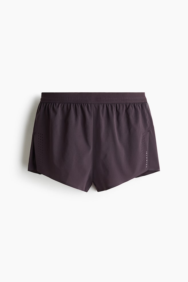 Short Running Shorts with DryMove™ - Plum/Black/Black/Warm brown/Light gray/Burnt red - 1