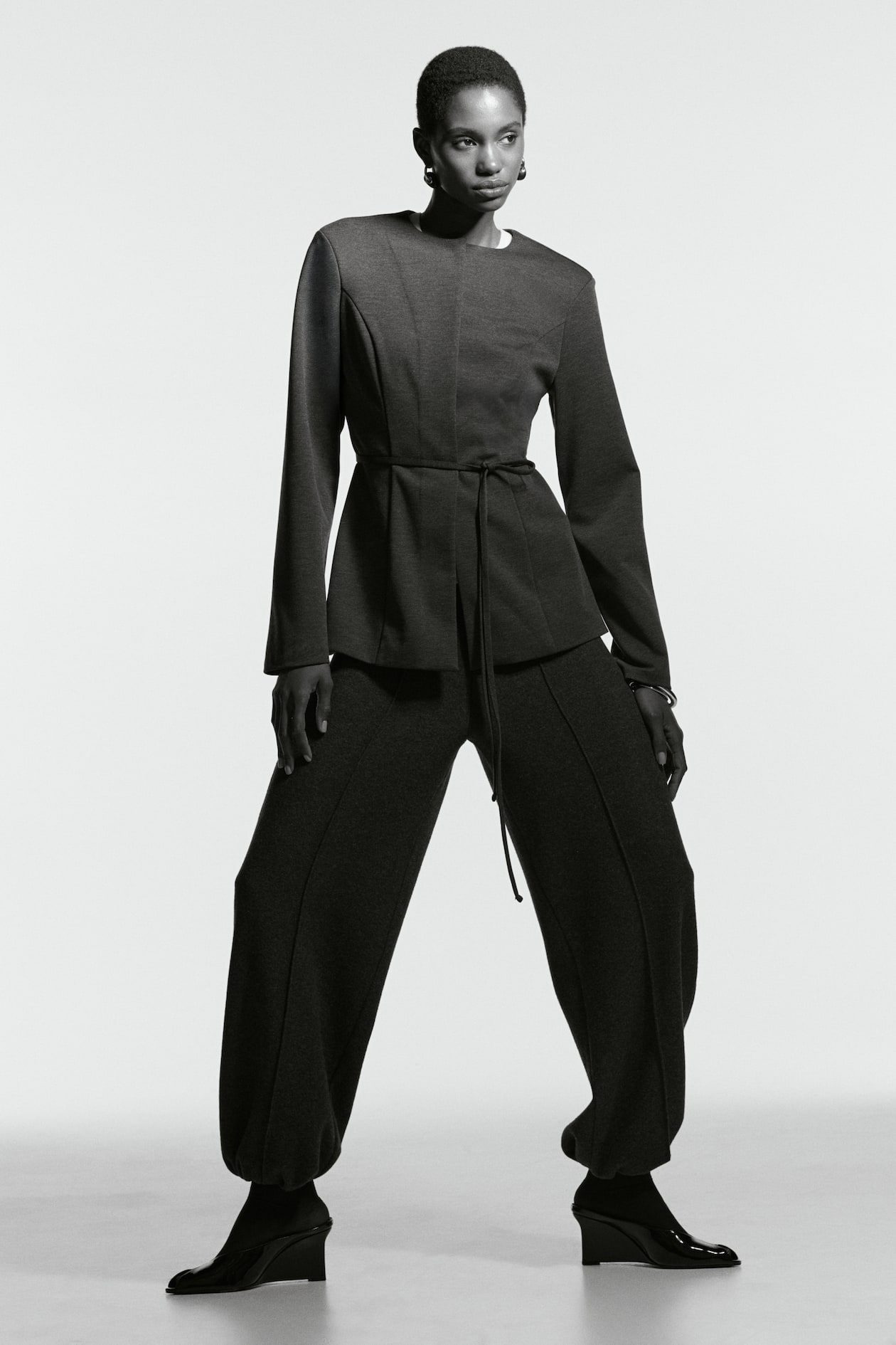 Ponte Blazer with Belt - image 4