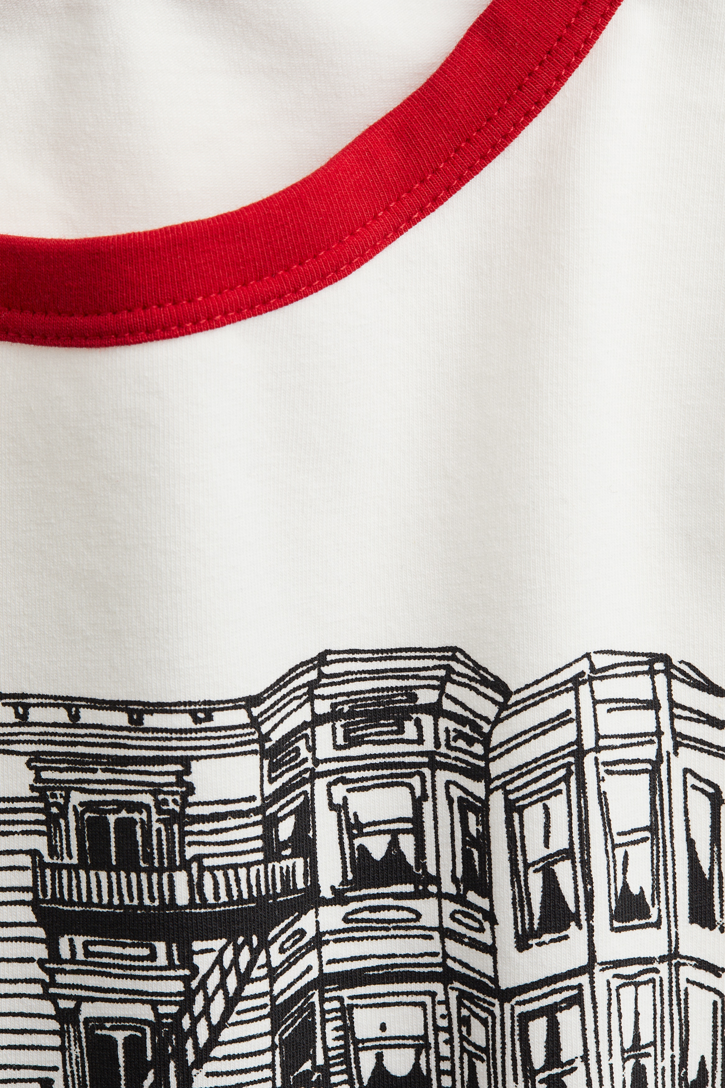 Fitted cotton T-shirt