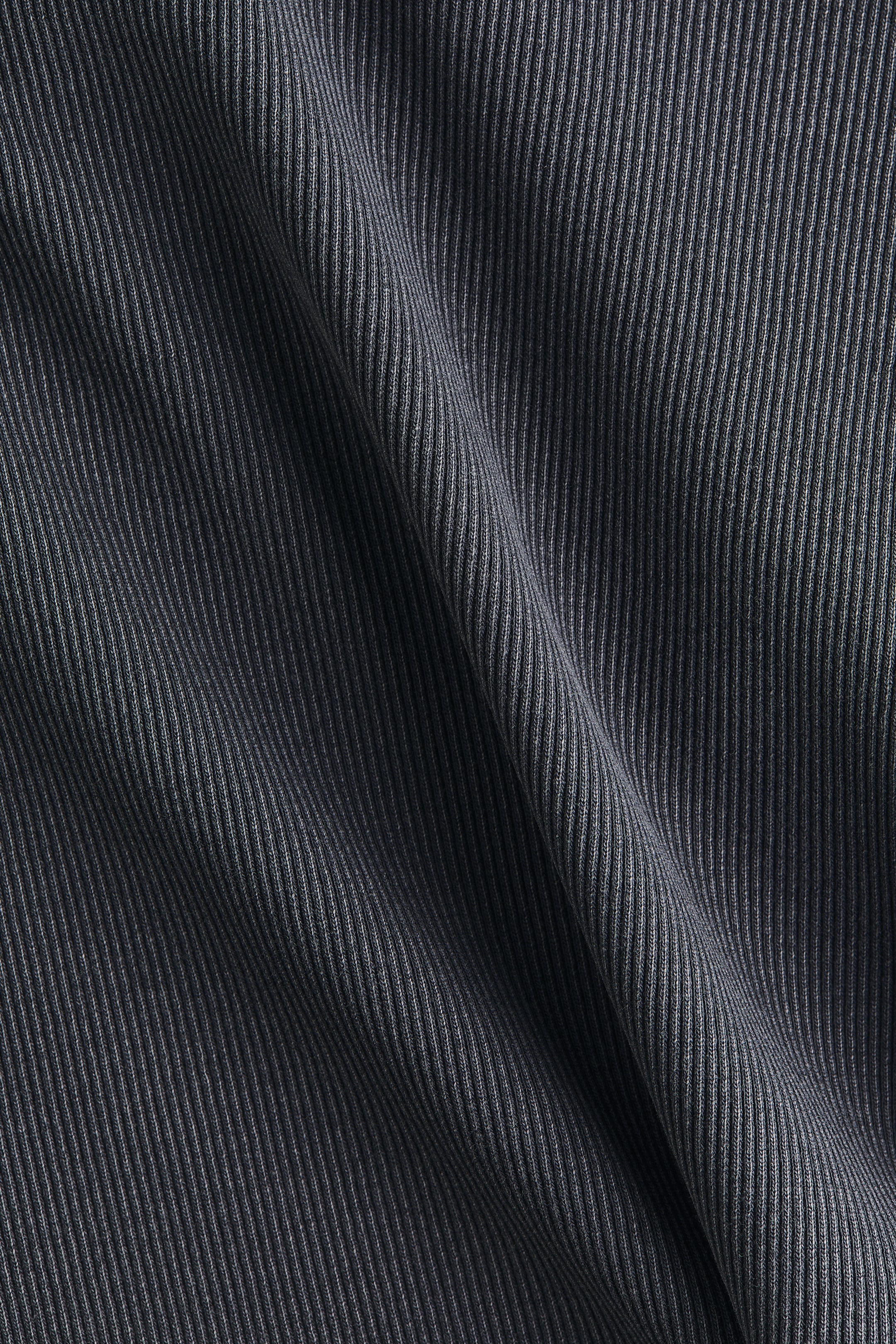 Rib-Knit Boat-Neck Top