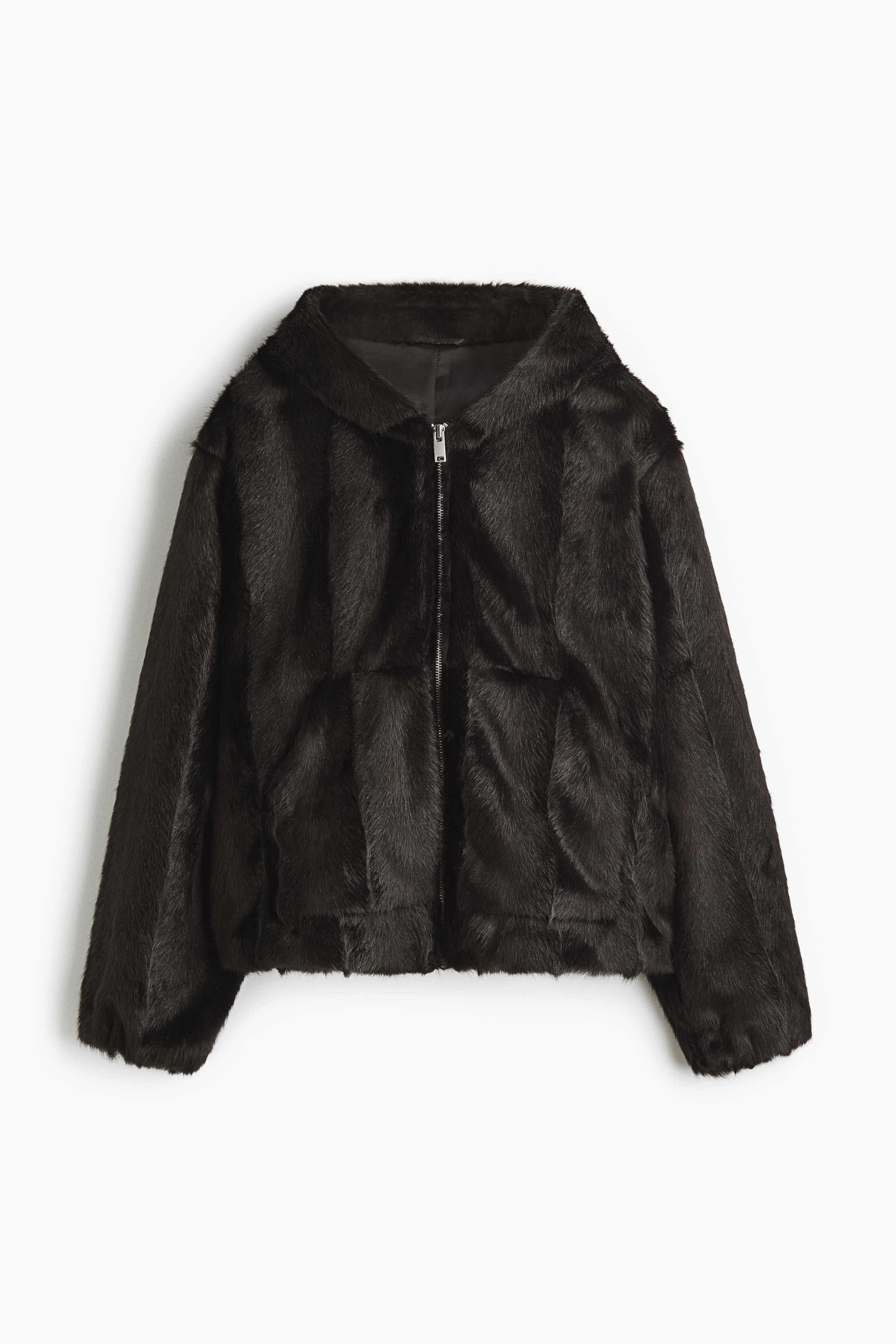 H & M - Kapuzenjacke - Schwarz - Herren