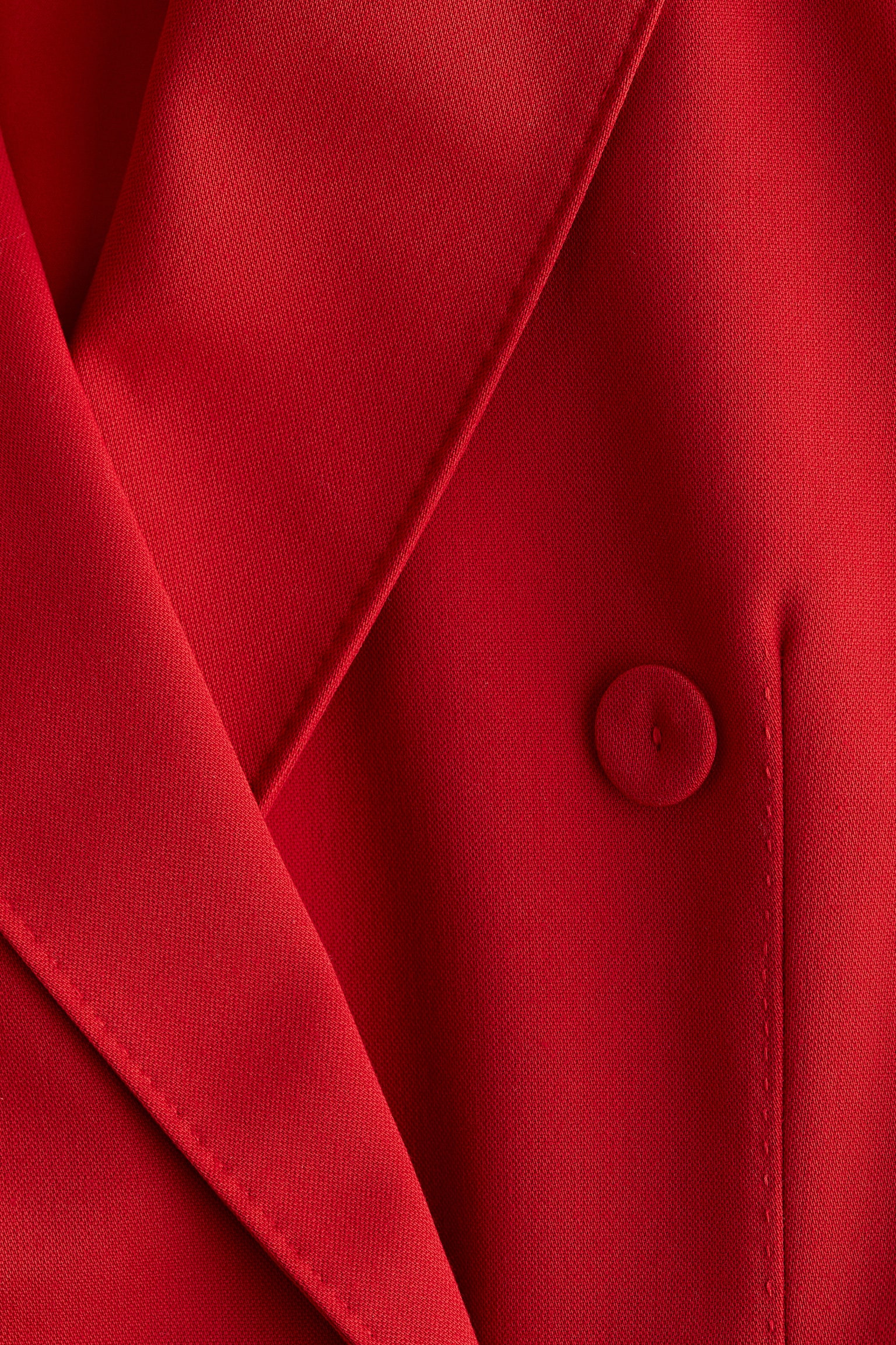 Double-breasted blazer dress - Red - 6