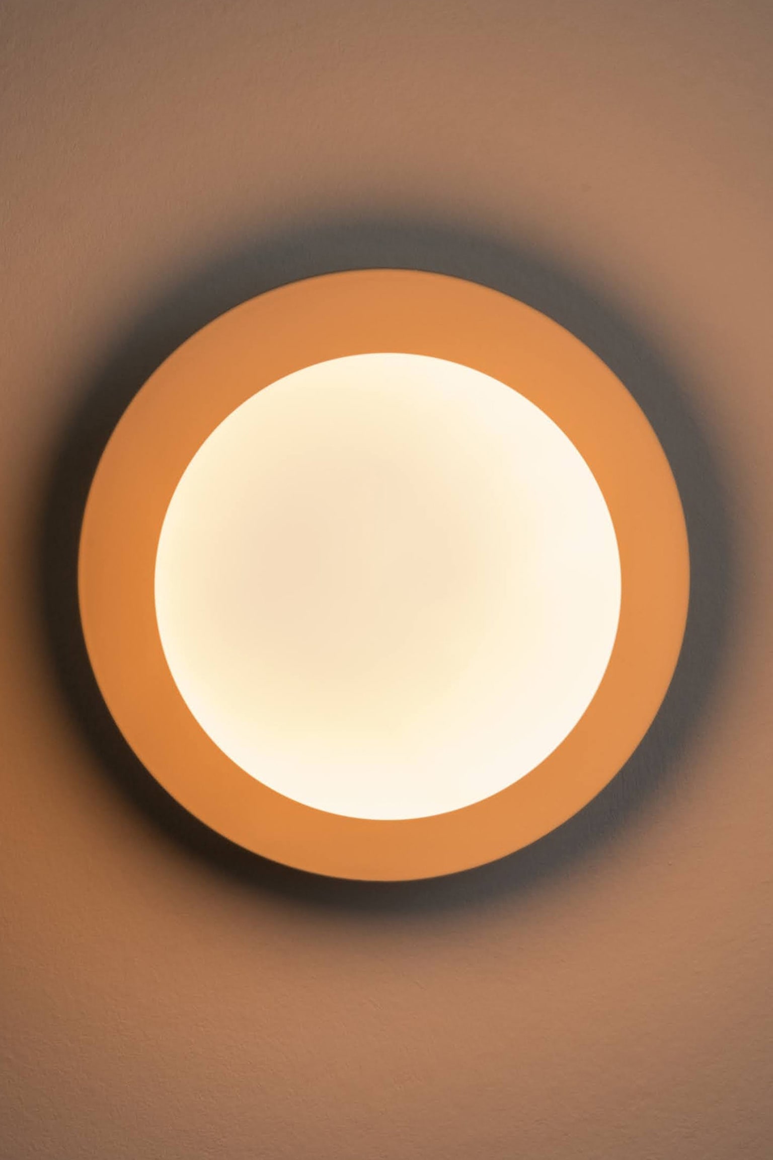 Opal Disk Wall Light - Sand - 4