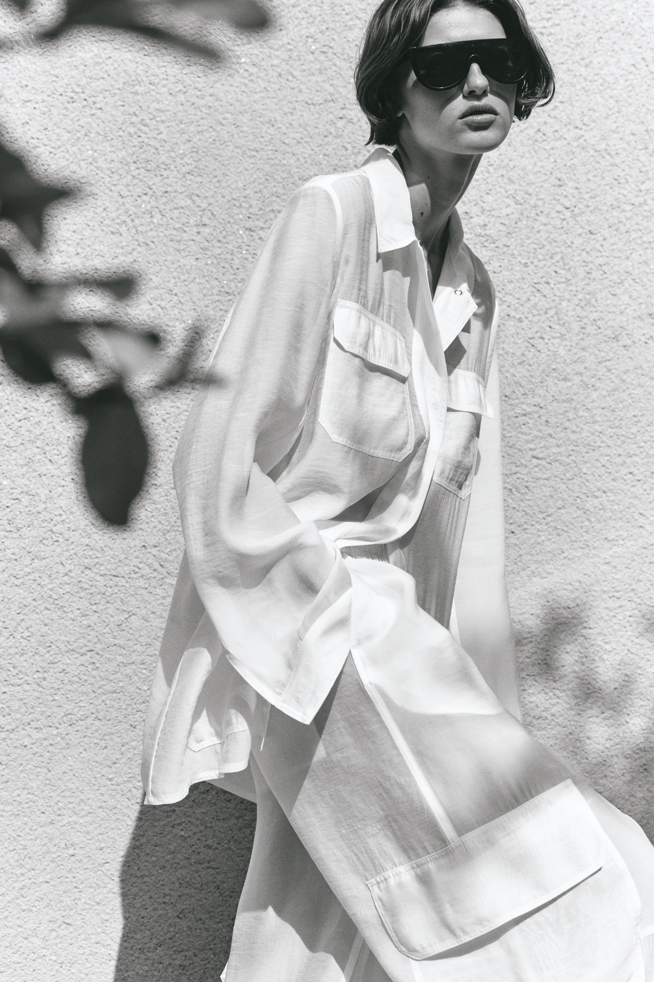Visualizza l'immagine ingrandita: Pantaloni cargo pull-on - Bianco - DONNA | H&M CH 1