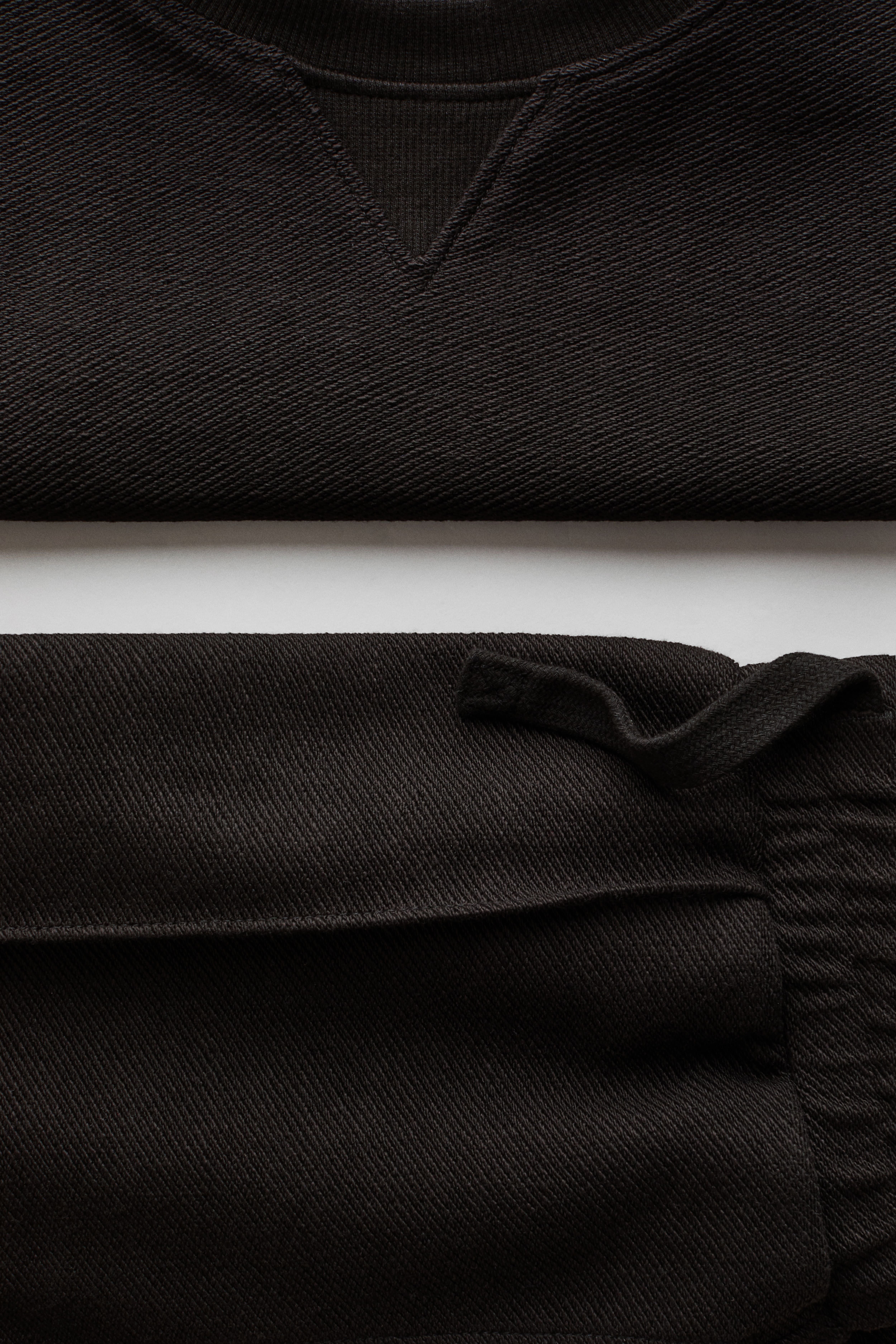 2-Piece Textured Sweatsuit