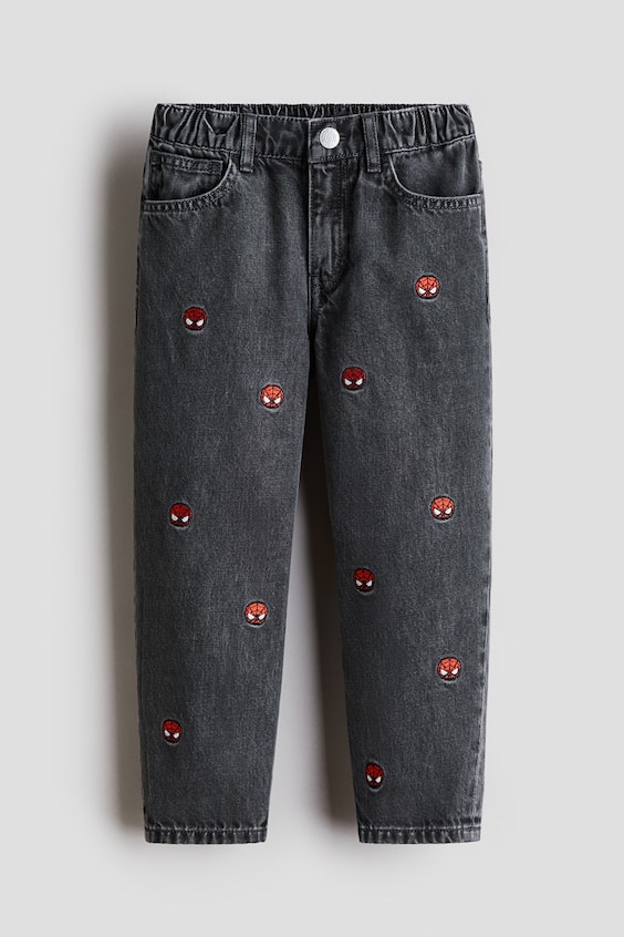 Детские джинсы H&M Regular-Fit Printed Jeans