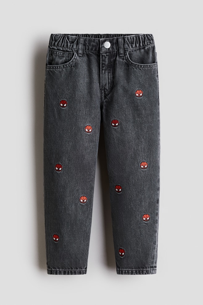 Vaquero estampado Regular Fit - Negro denim/Spiderman/Azul denim claro/Marvel Comics/Azul denim/Cómics de Marvel/Azul denim/Snoopy/Gris denim claro/Minecraft - 1