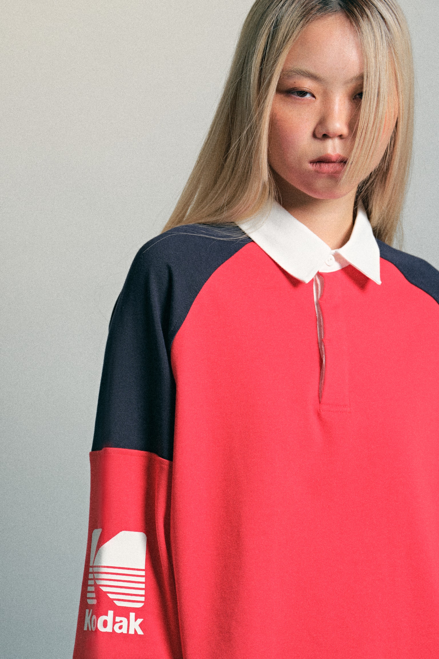 Áo polo cotton - Màu đỏ/Kodak - 3