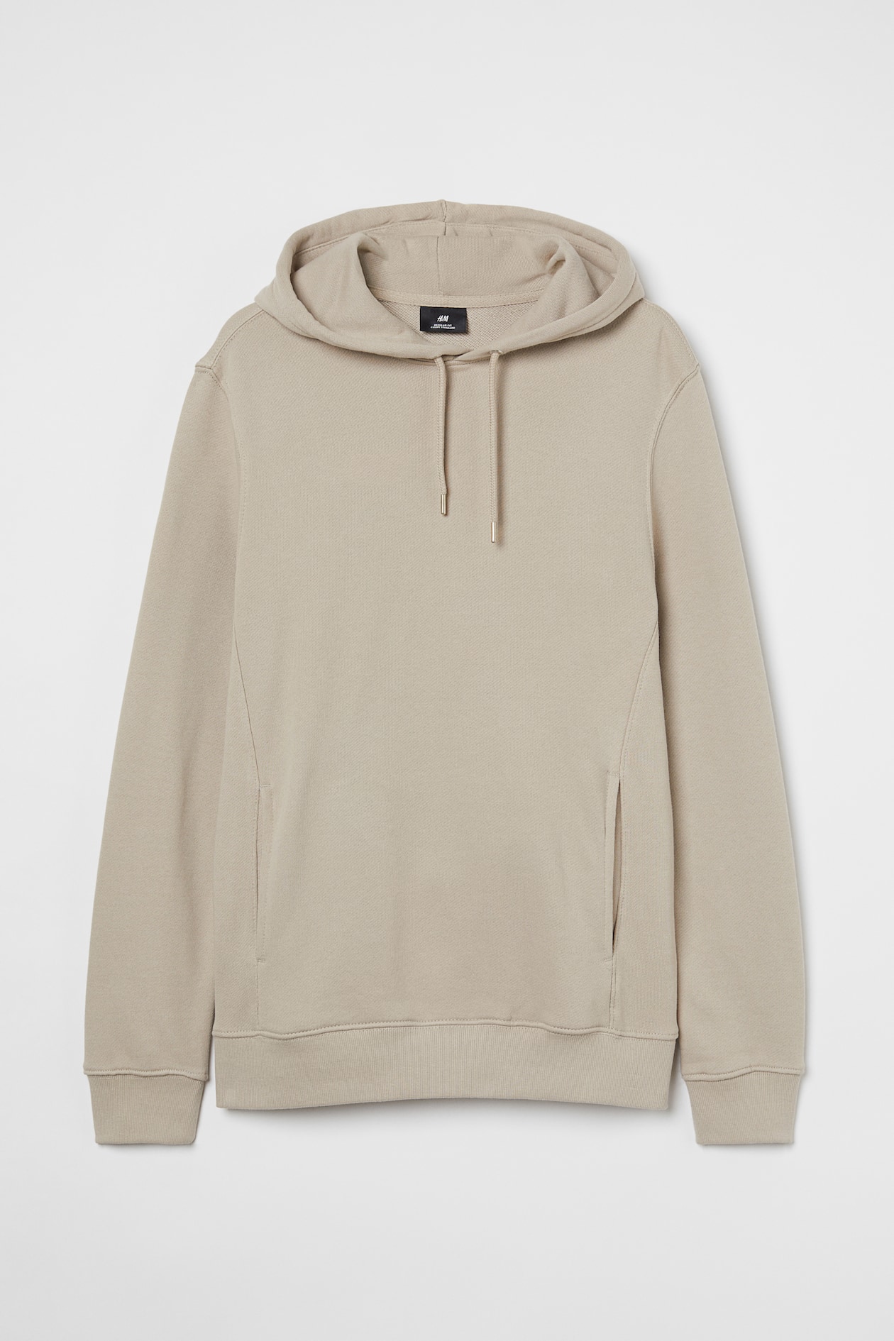 Regular Fit Hoodie - Long sleeve - Regular length - Beige - Men | H&M US