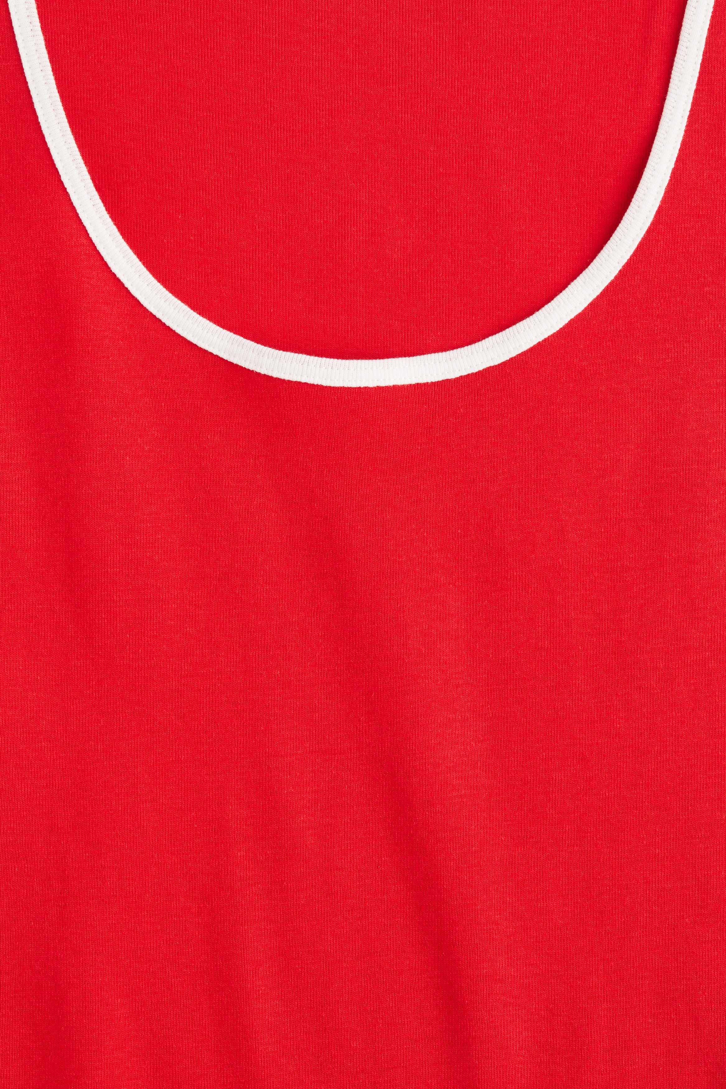 Cotton vest top