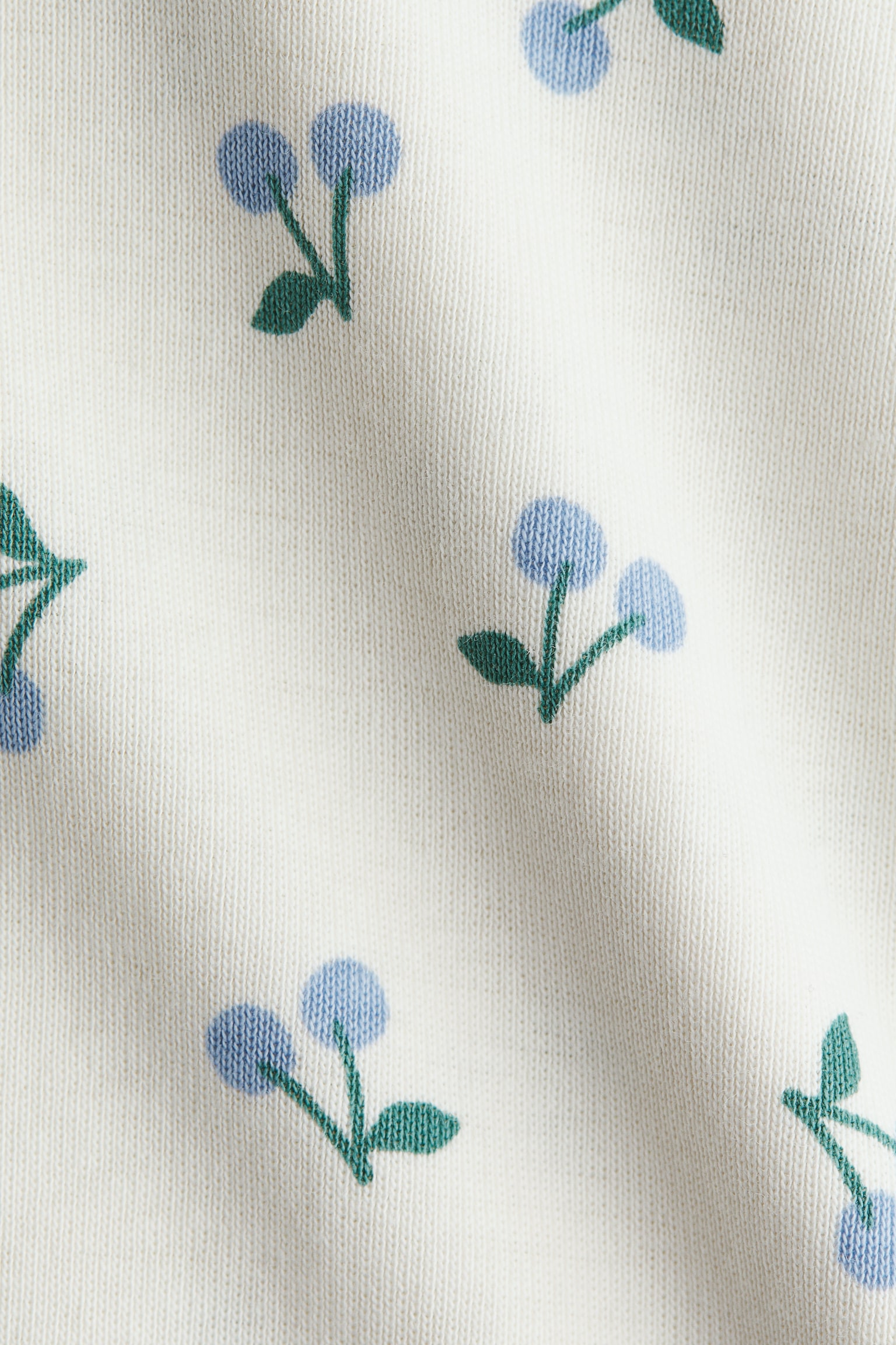 Nyomott mintás pamutbody - Krémszínű/cseresznyék/Krémszínű/járművek - 2