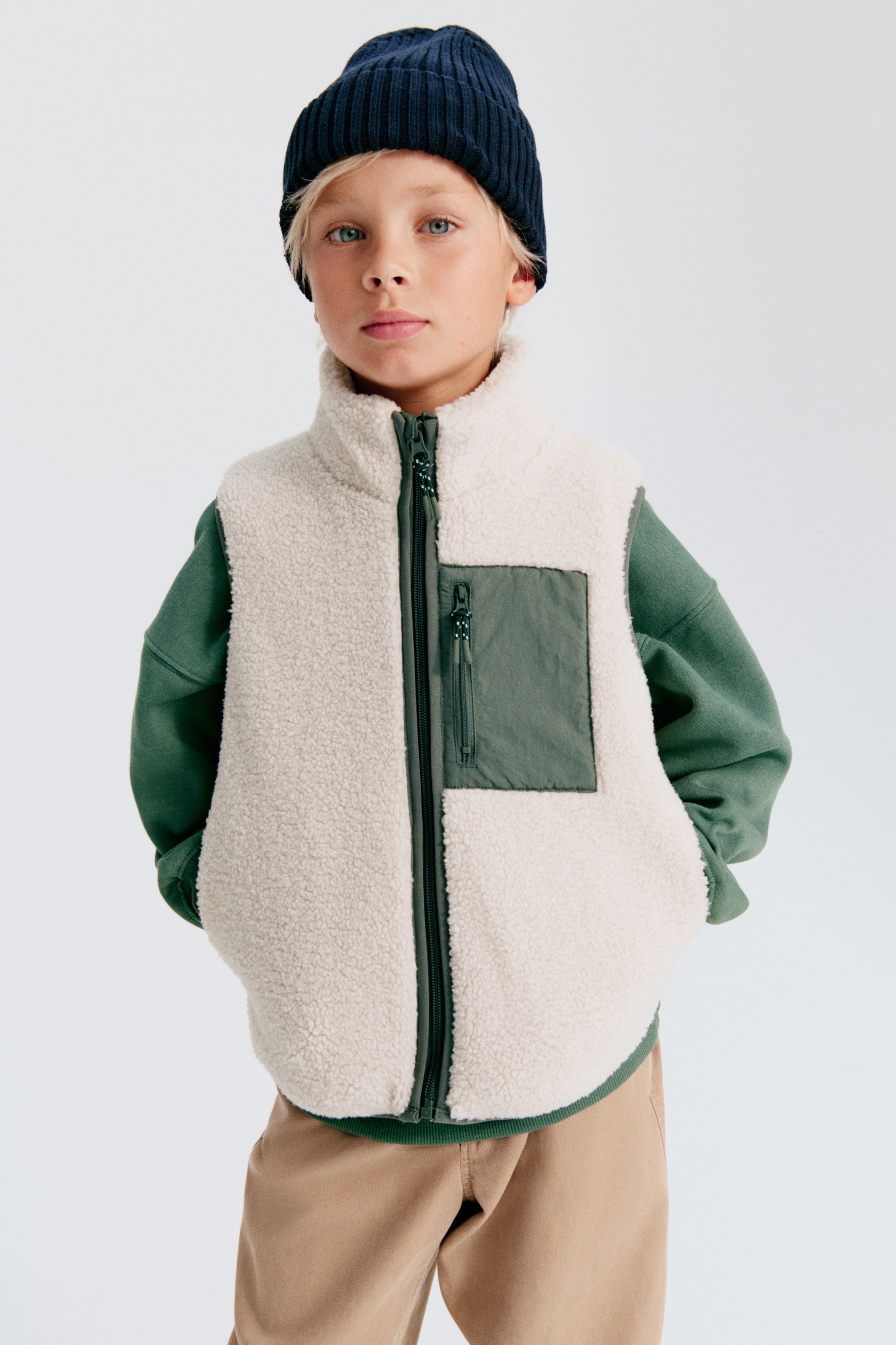 Teddy Fleece Vest