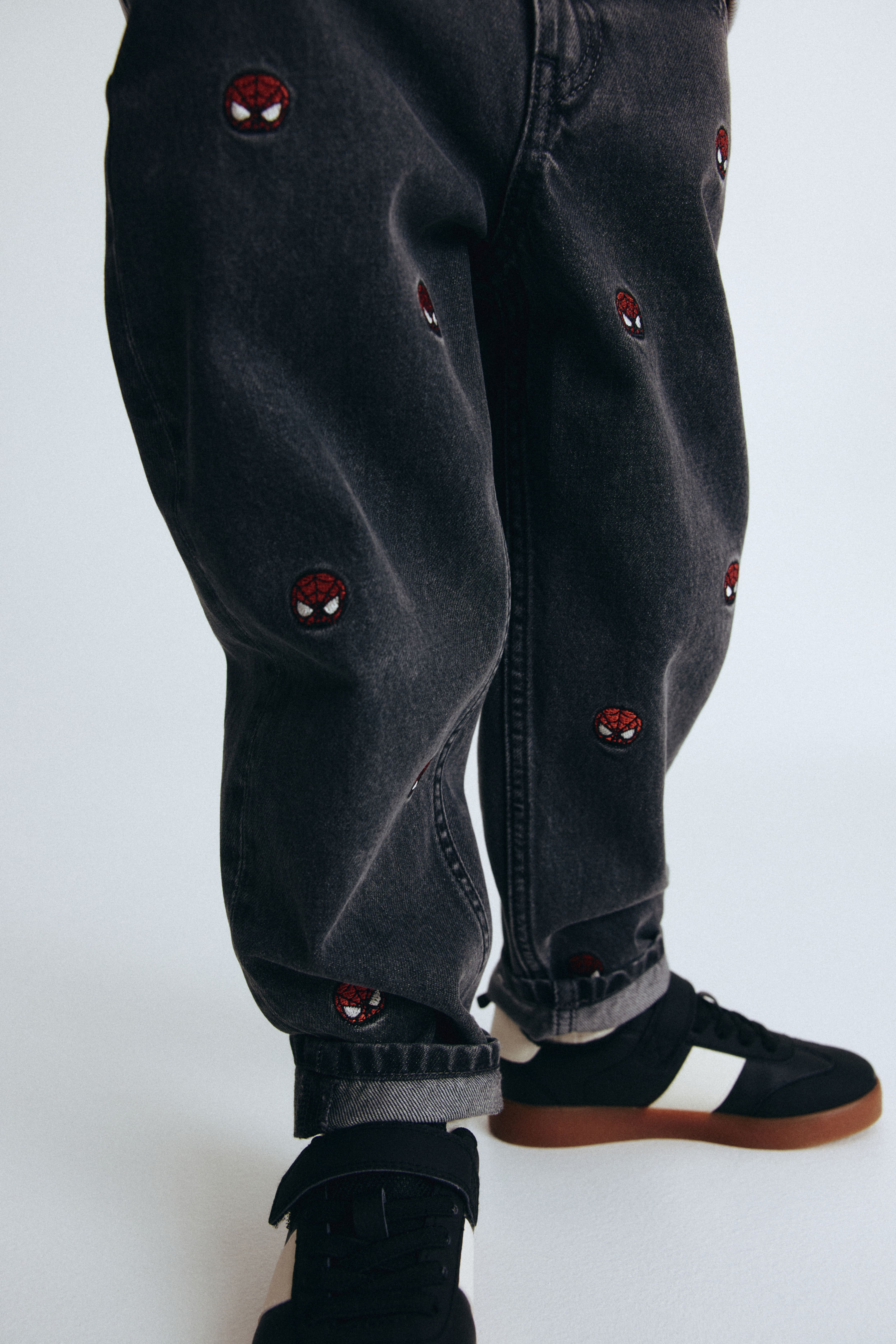 Regular-Fit Printed Jeans