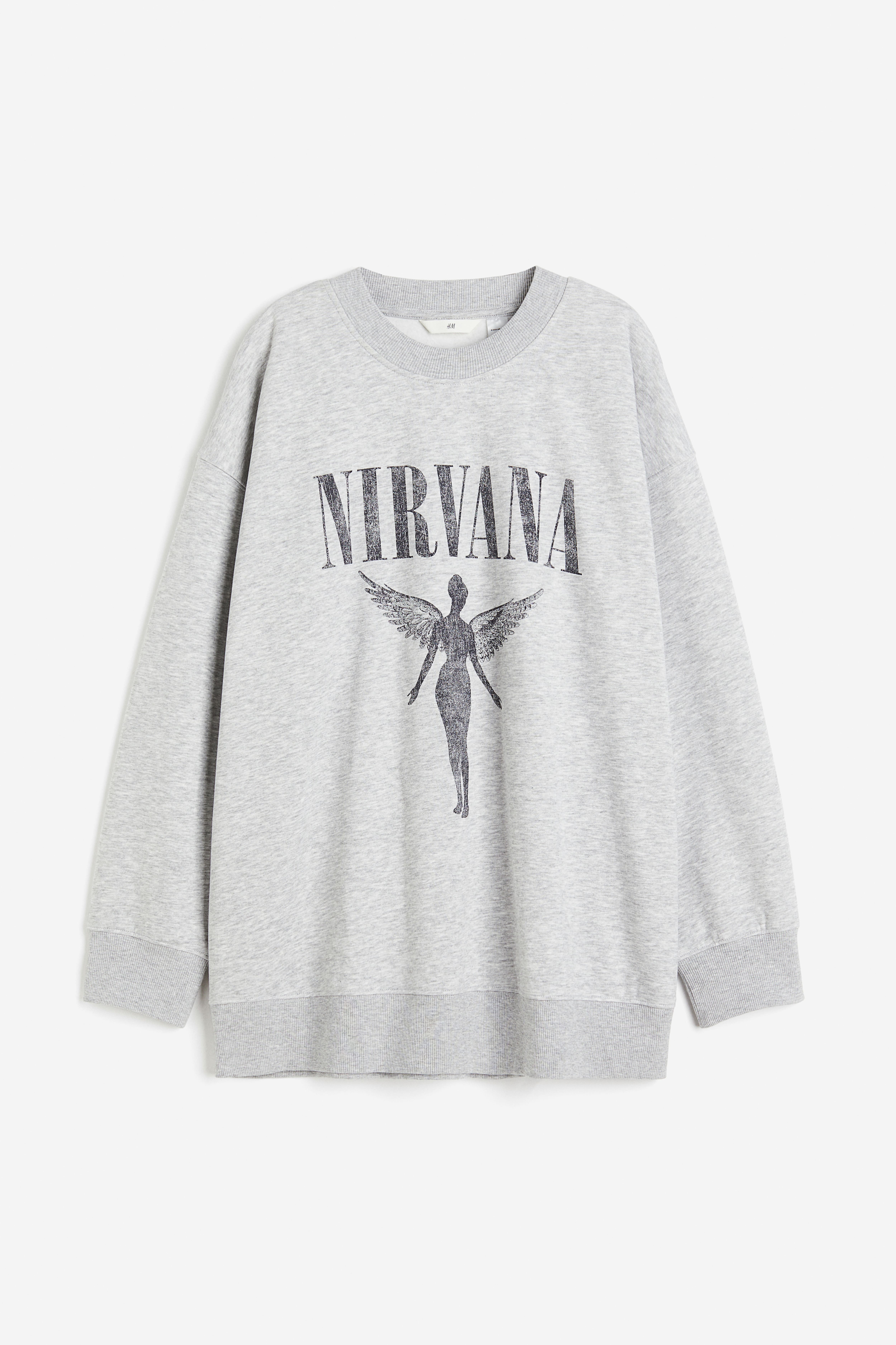 H&m nirvana sweatshirt best sale