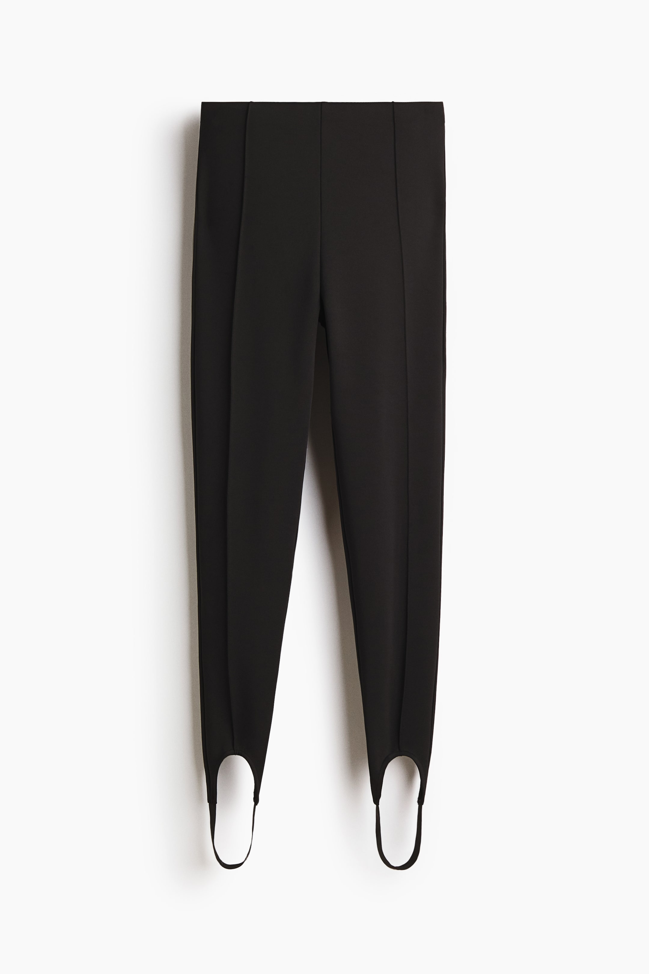 Visualizza immagine più grande: Leggings con sottopiede e piega davanti - Nero - DONNA | H&M IT 5