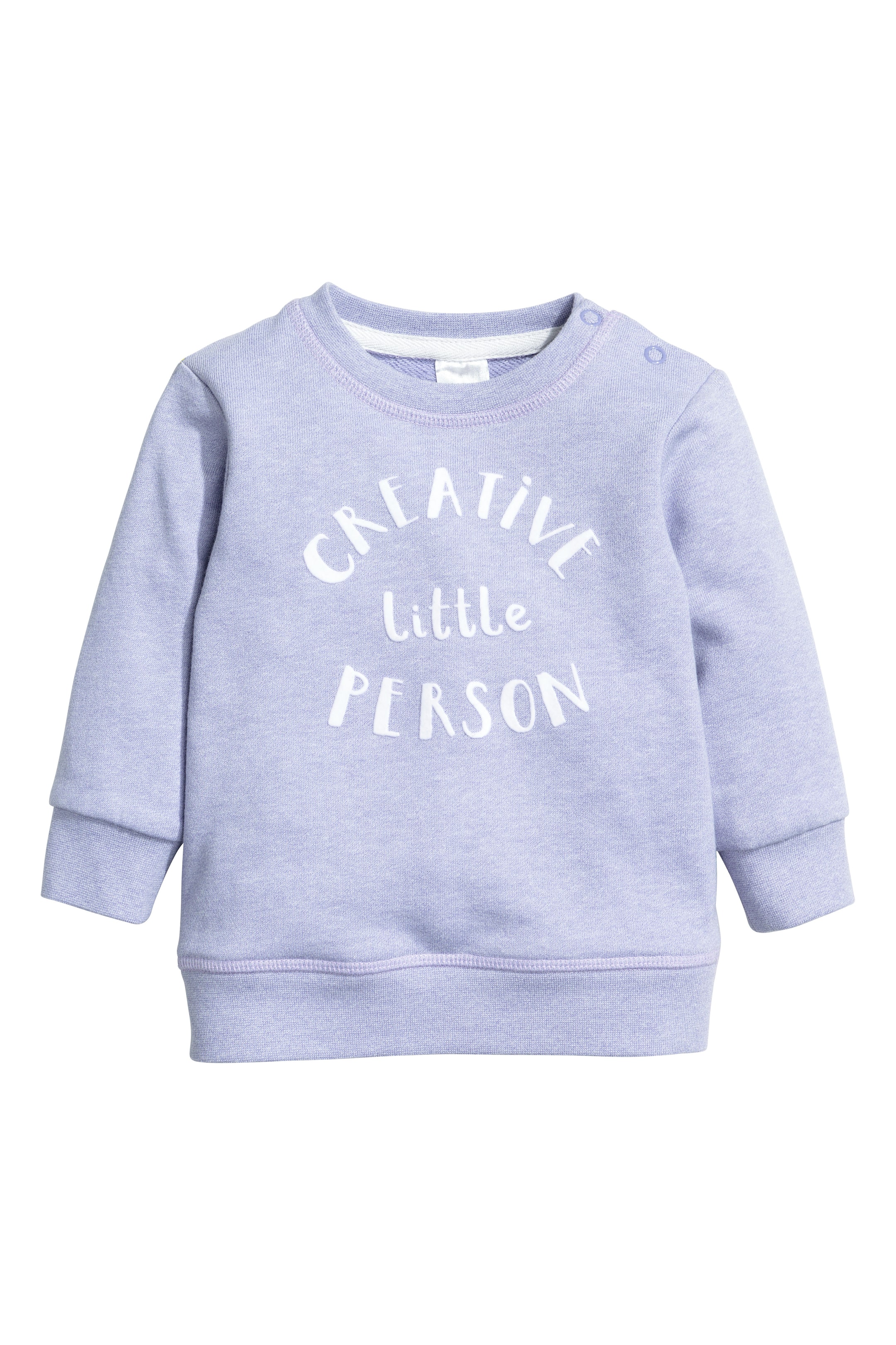 View larger image: Sweatshirt - Lilac - Kids | H&M GB 1