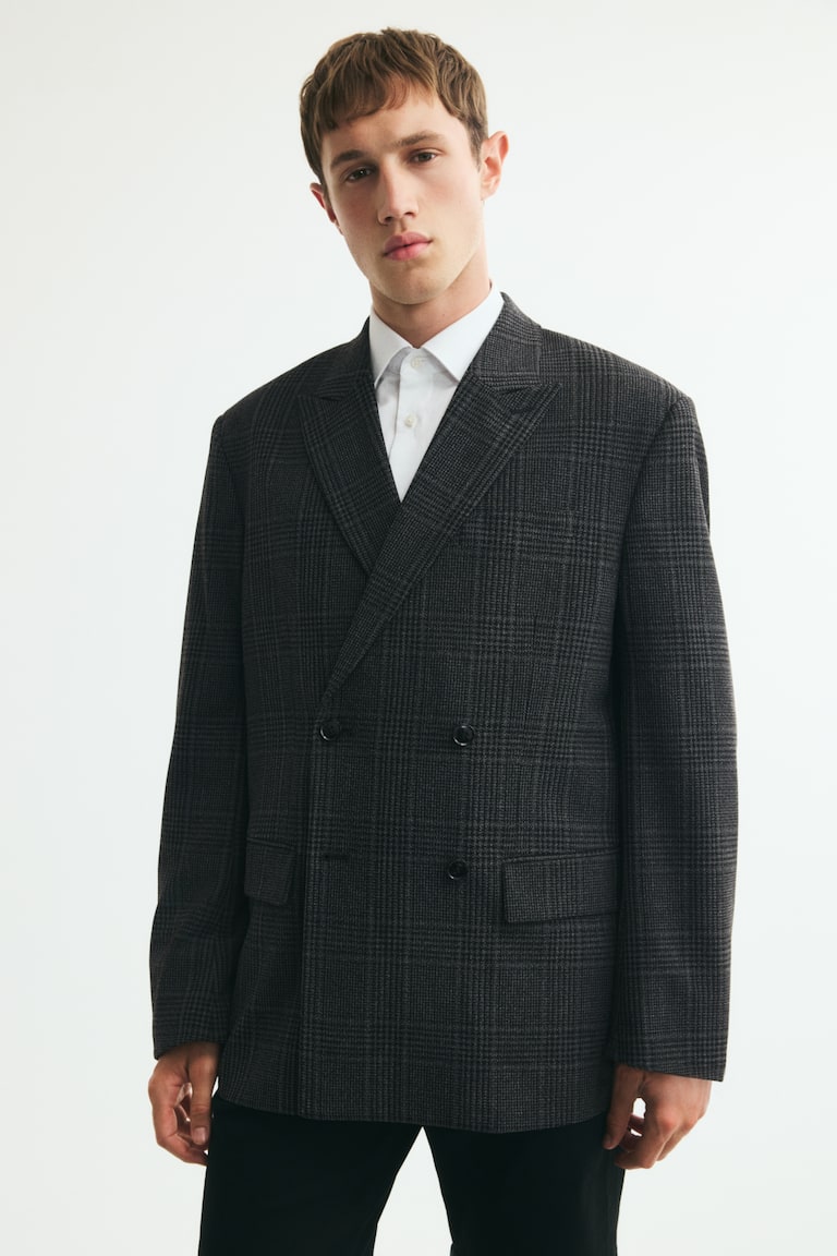 Sako sa dvorednim kopčanjem Relaxed Fit