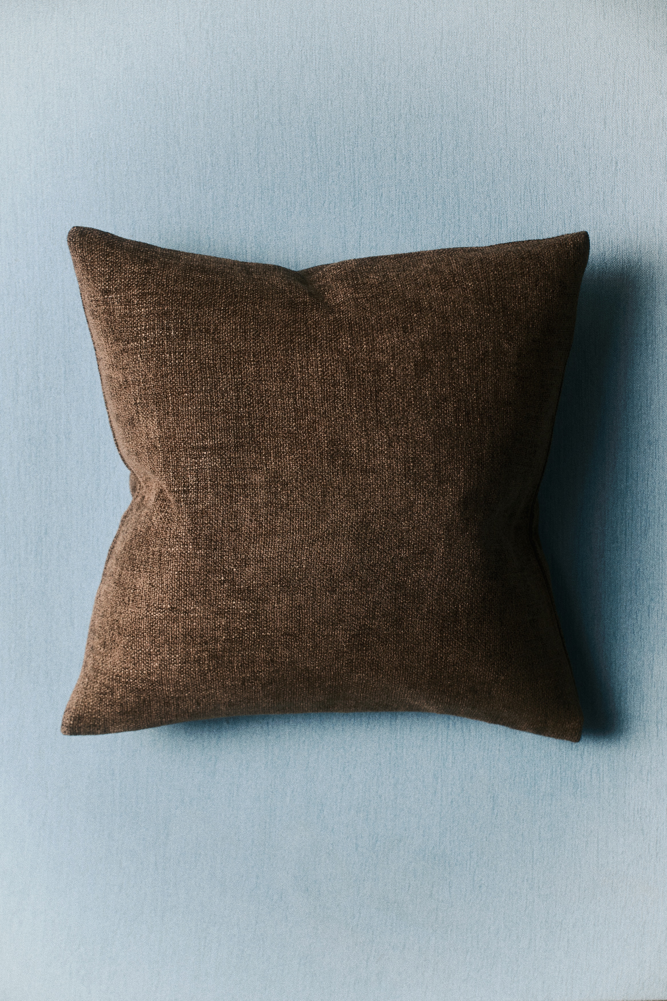 Chenille Cushion Cover - Dark brown/Dusty taupe/Cream/Dusty blue/Light taupe/Light dusty green/Light gray