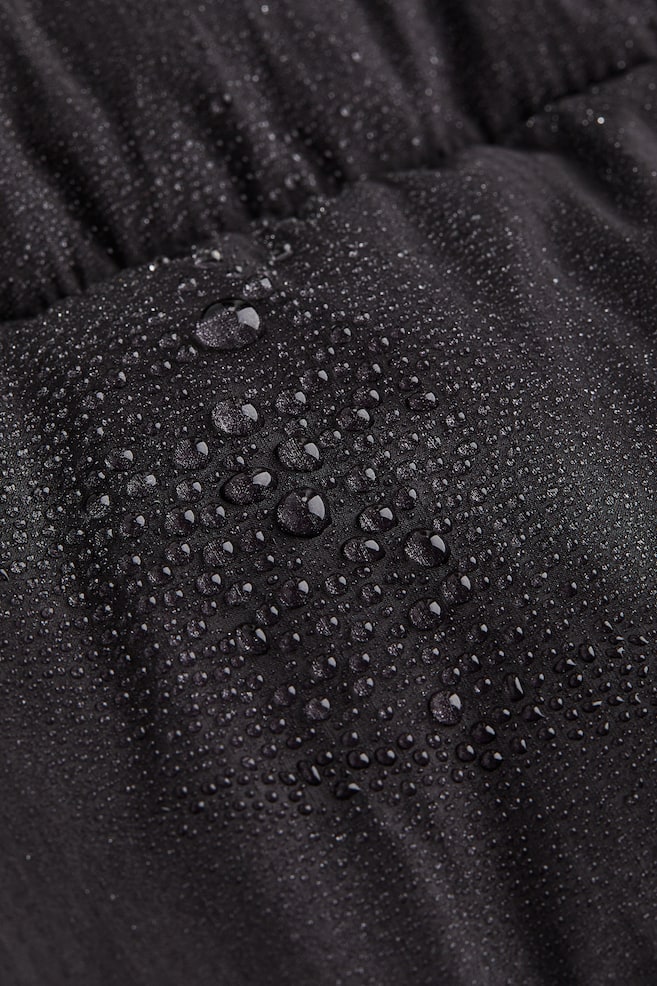 Reversible insulated puffer jacket - Black/Light blue/Beige/Patterned - 15