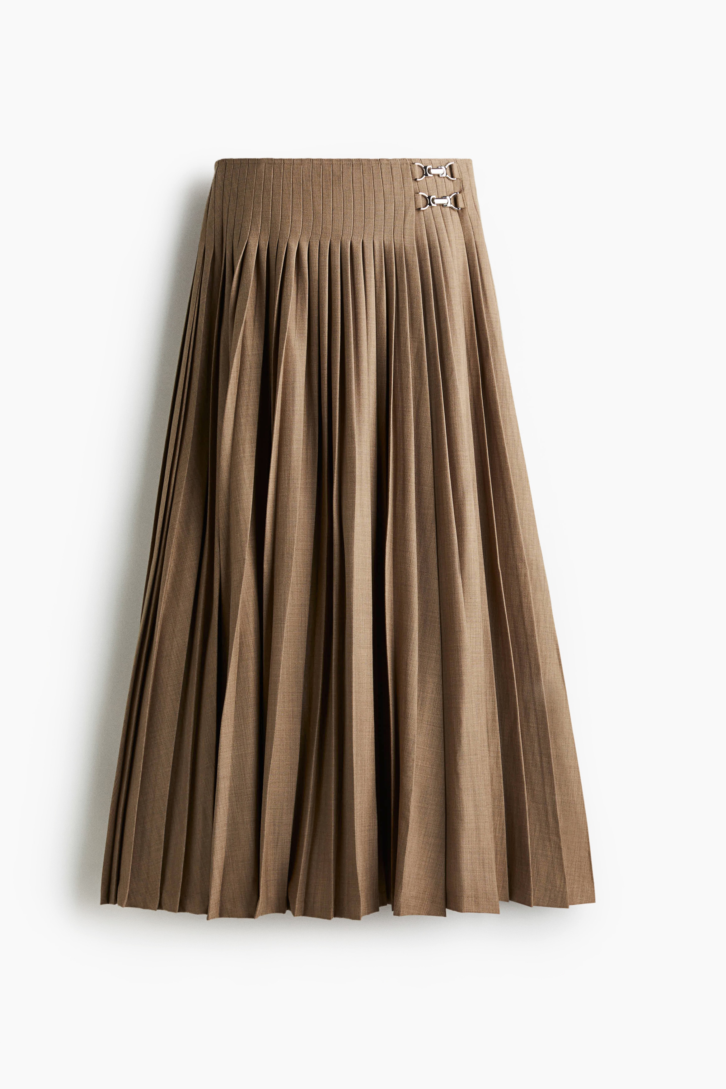 TFW49 WRAP PLEATED SKIRT ベージュ L Dior Wrap Pleated Skirt women - Glamood Outlet