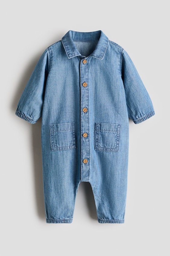 Детские комбинезоны H&M Denim Jumpsuit