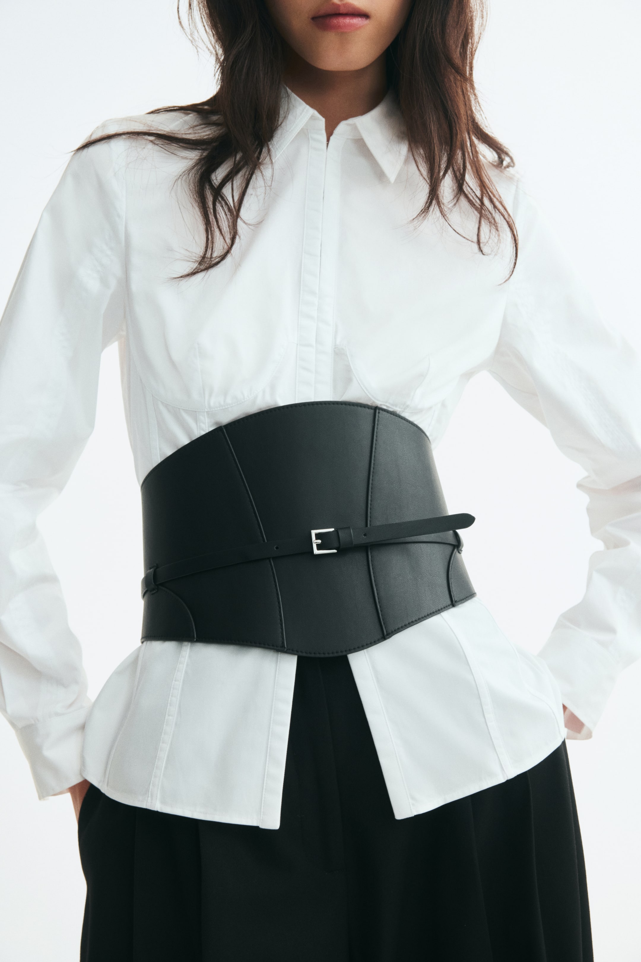 View larger image: Wide waist belt - Black - Ladies | H&M 1