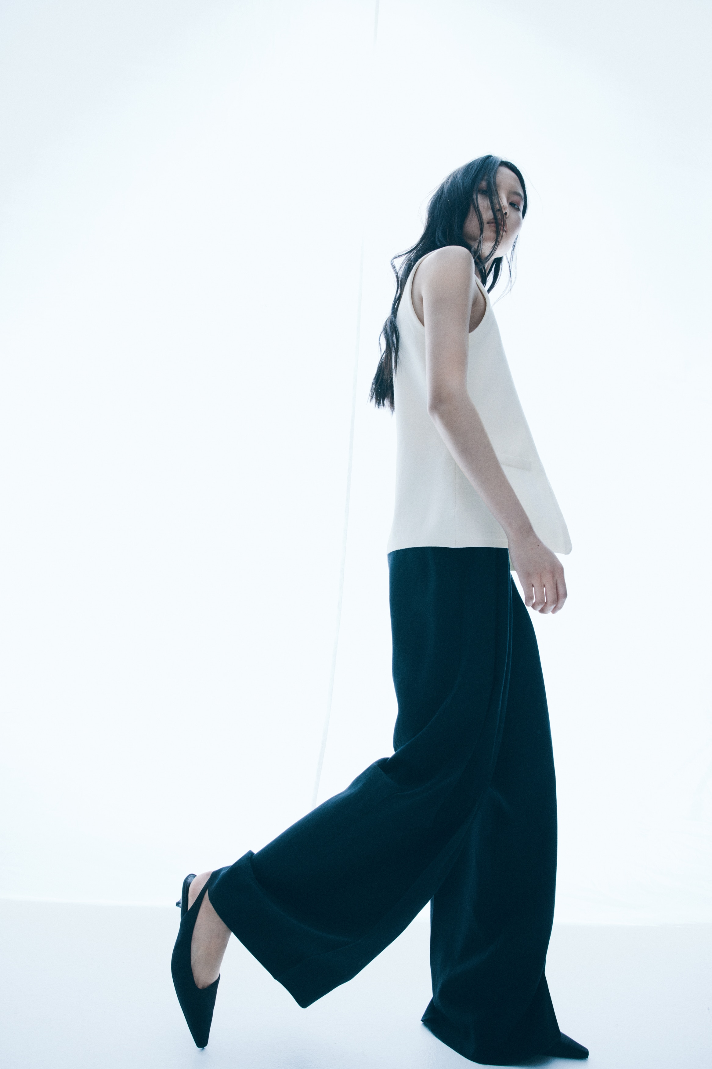 Fine-Knit Vest - Dark gray melange - Ladies | H&M US