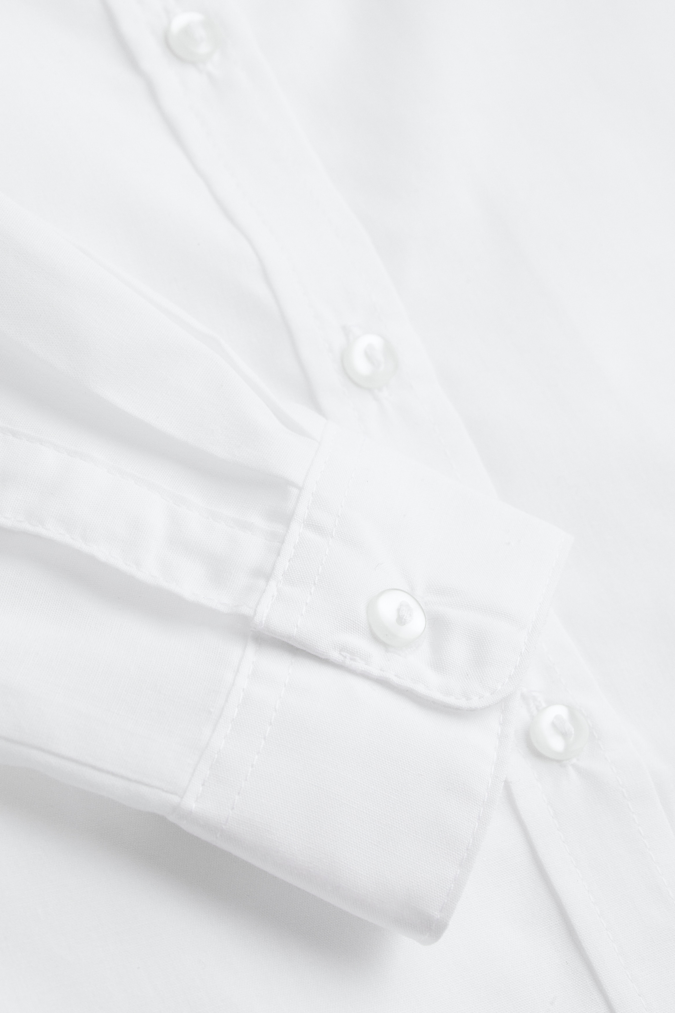 Easy-iron School Uniform Shirt - White - Kids | H&M US