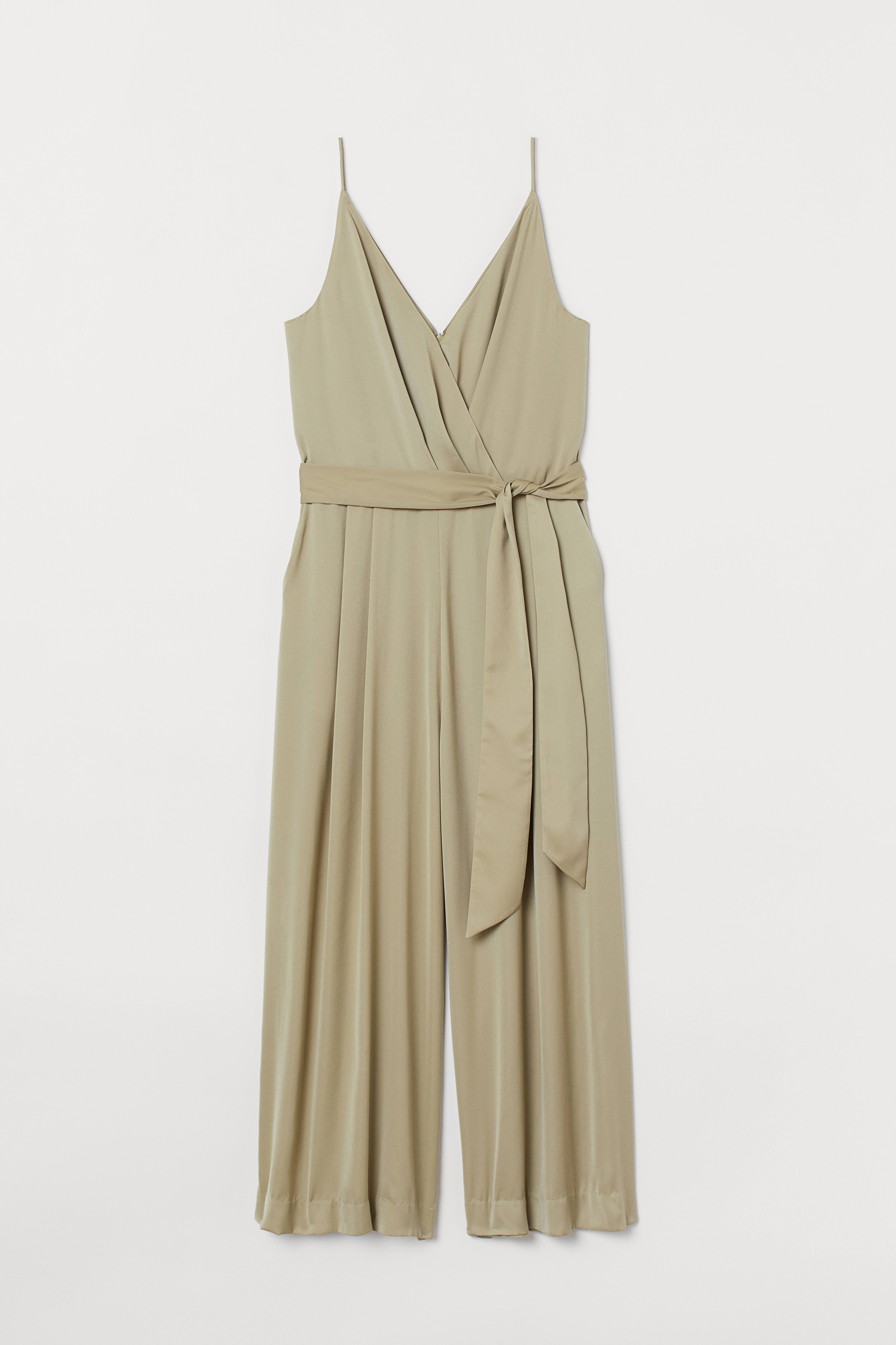 H&m fashion khaki jumpsuit